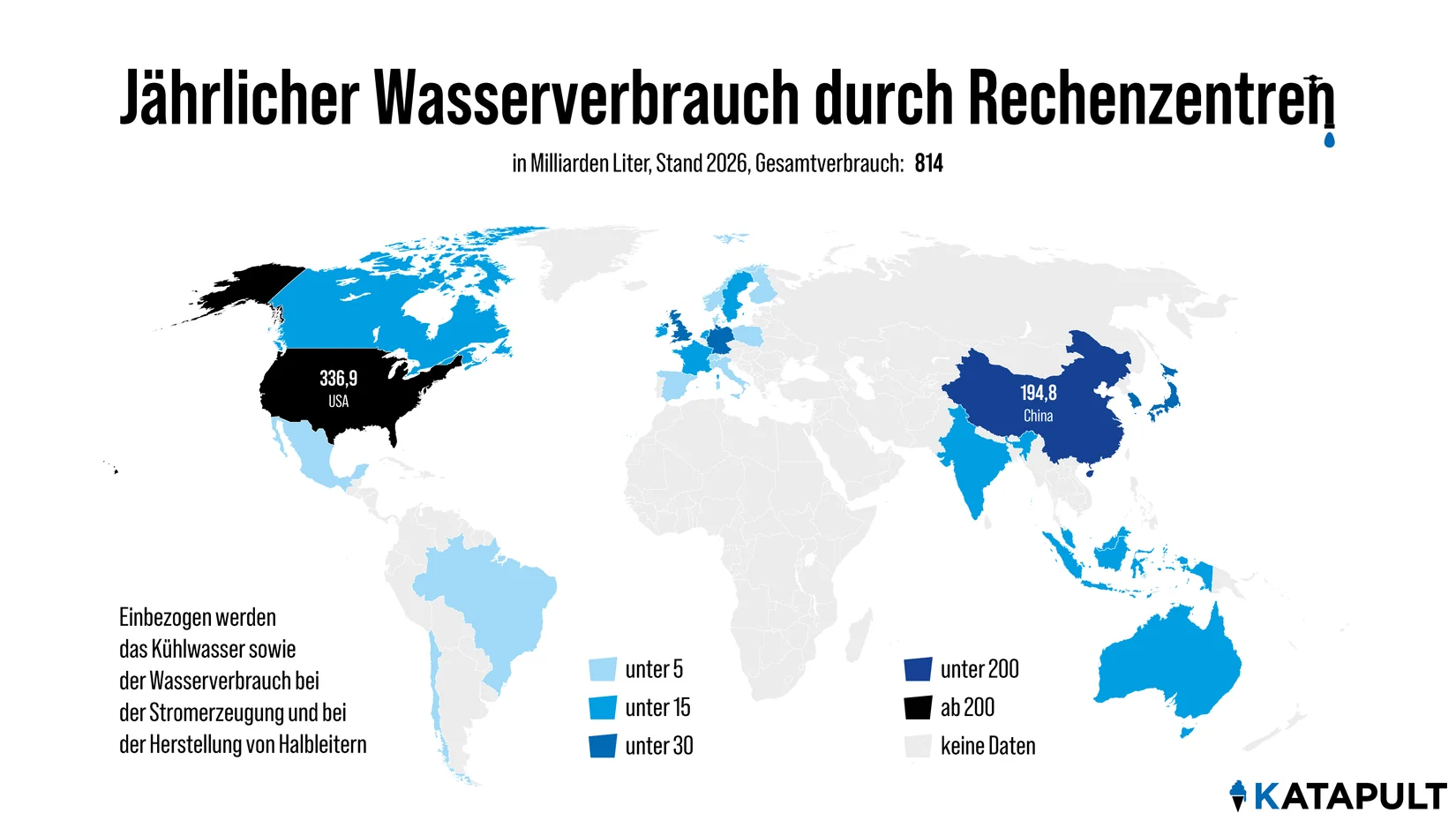 Boom der Rechenzentren lässt die CO2-Emissionen der Tech-Konzerne explodieren
