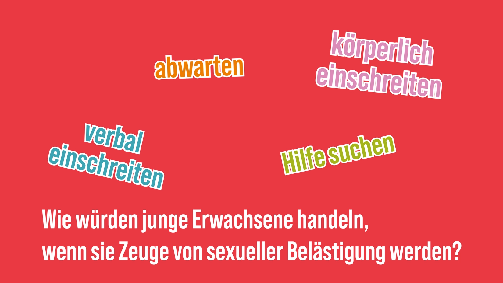 Wer sich ärgert, greift eher ein