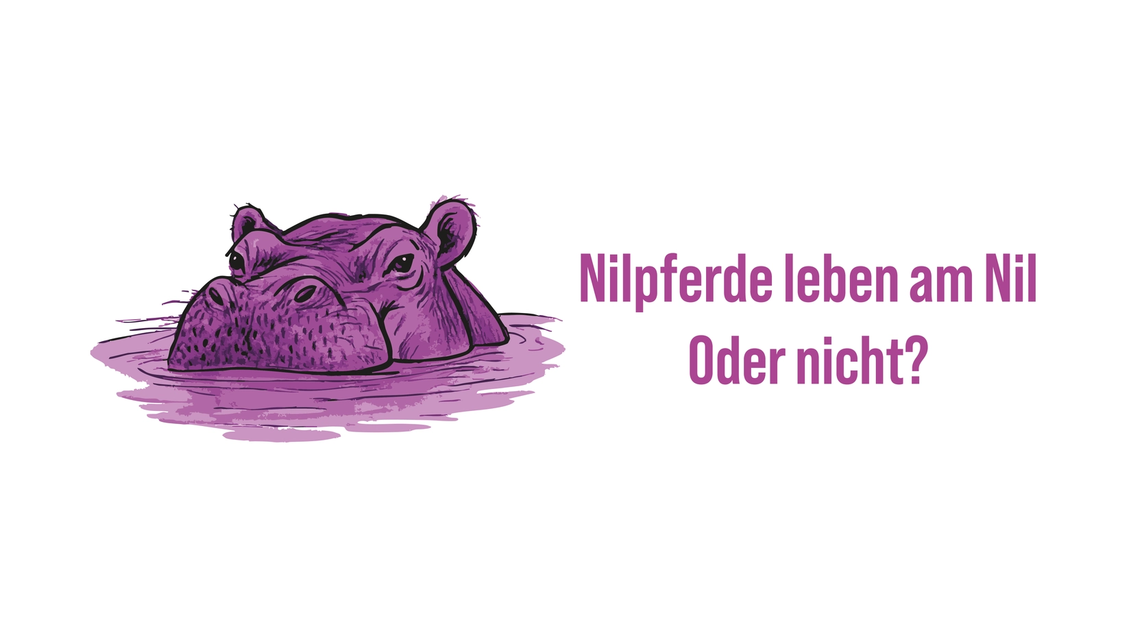 Wo Nilpferde wirklich leben