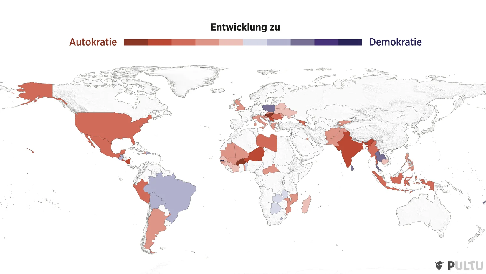 Autokratien breiten sich immer mehr aus