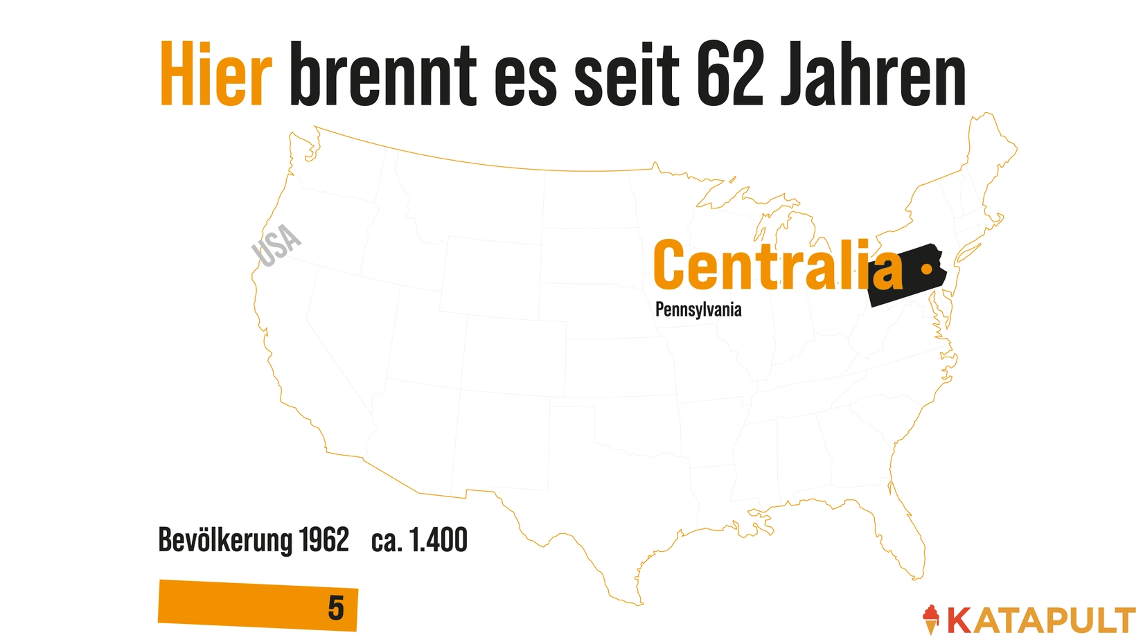 Diese Stadt brennt seit 62 Jahren
