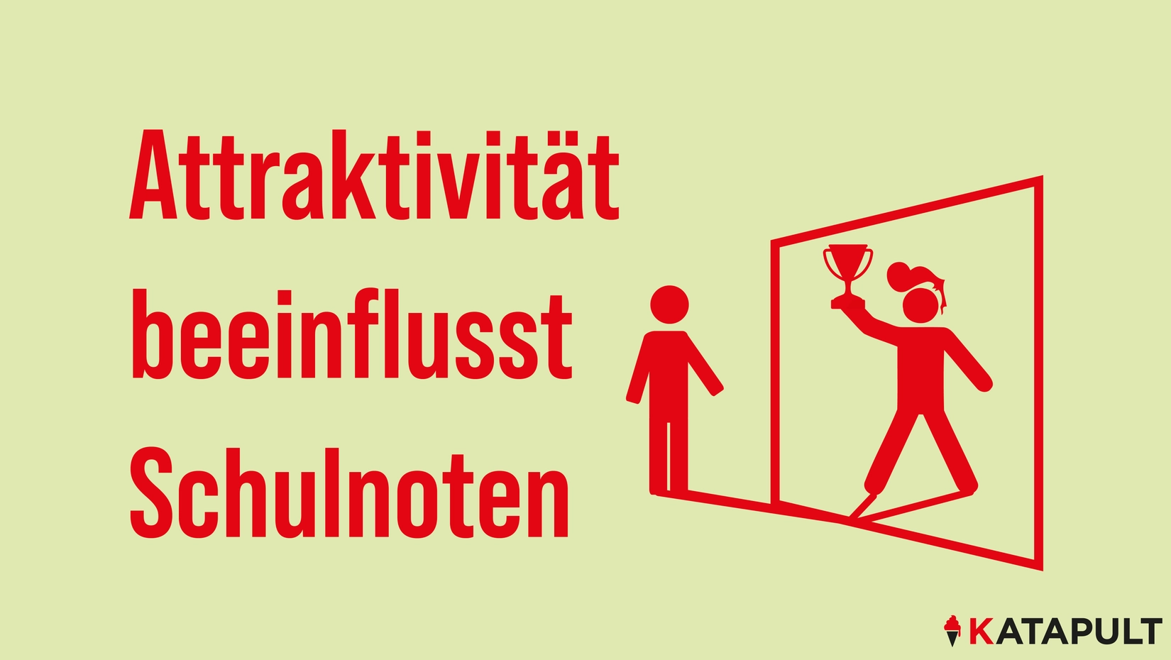 Schlechte Noten durch gutes Aussehen