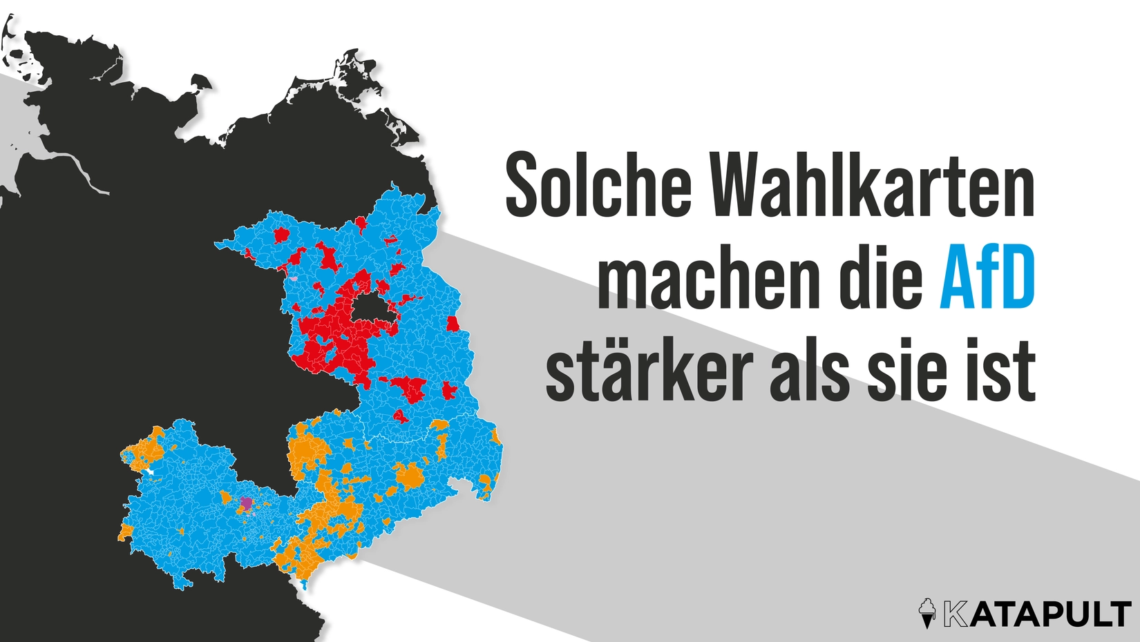 Wahlkarten verzerren die Realität