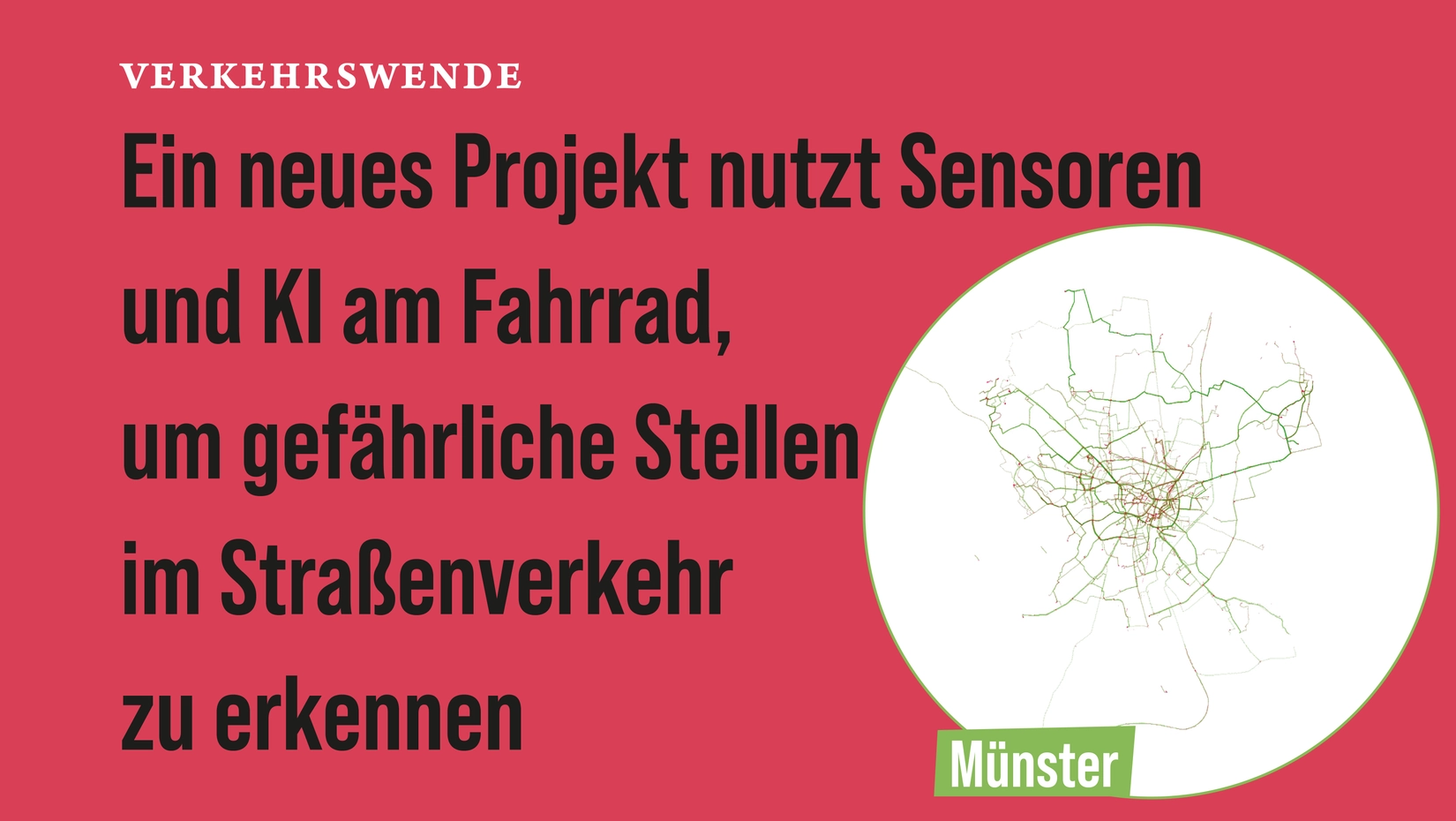 Datengestützt zur fahrradfreundlichen Stadt