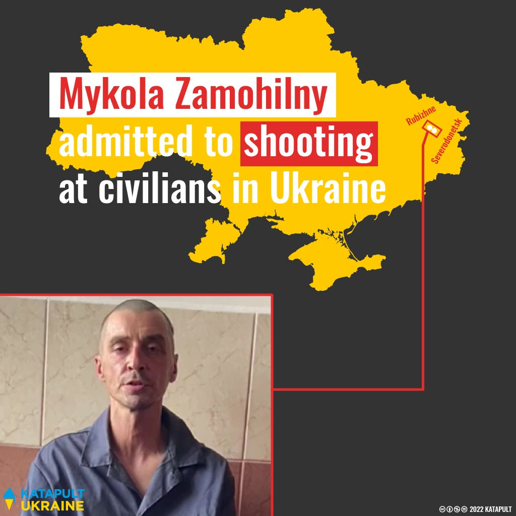 Captured tank gunner spoke about shooting at civilians in Ukraine