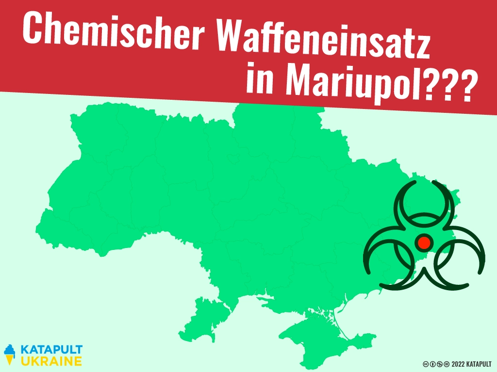 Chemischer Waffeneinsatz in der Ukraine?