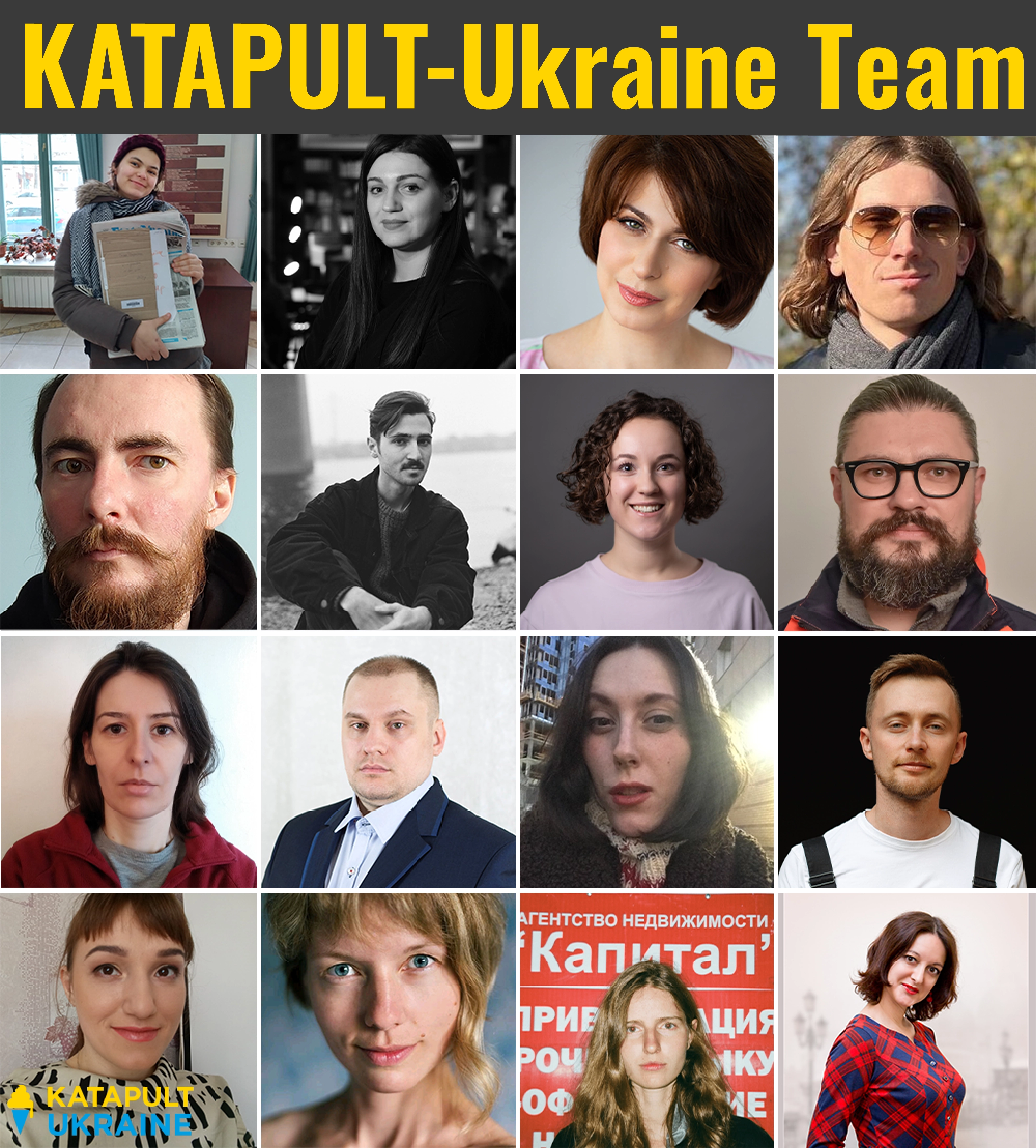 Das KATAPULT-Ukraine-Team