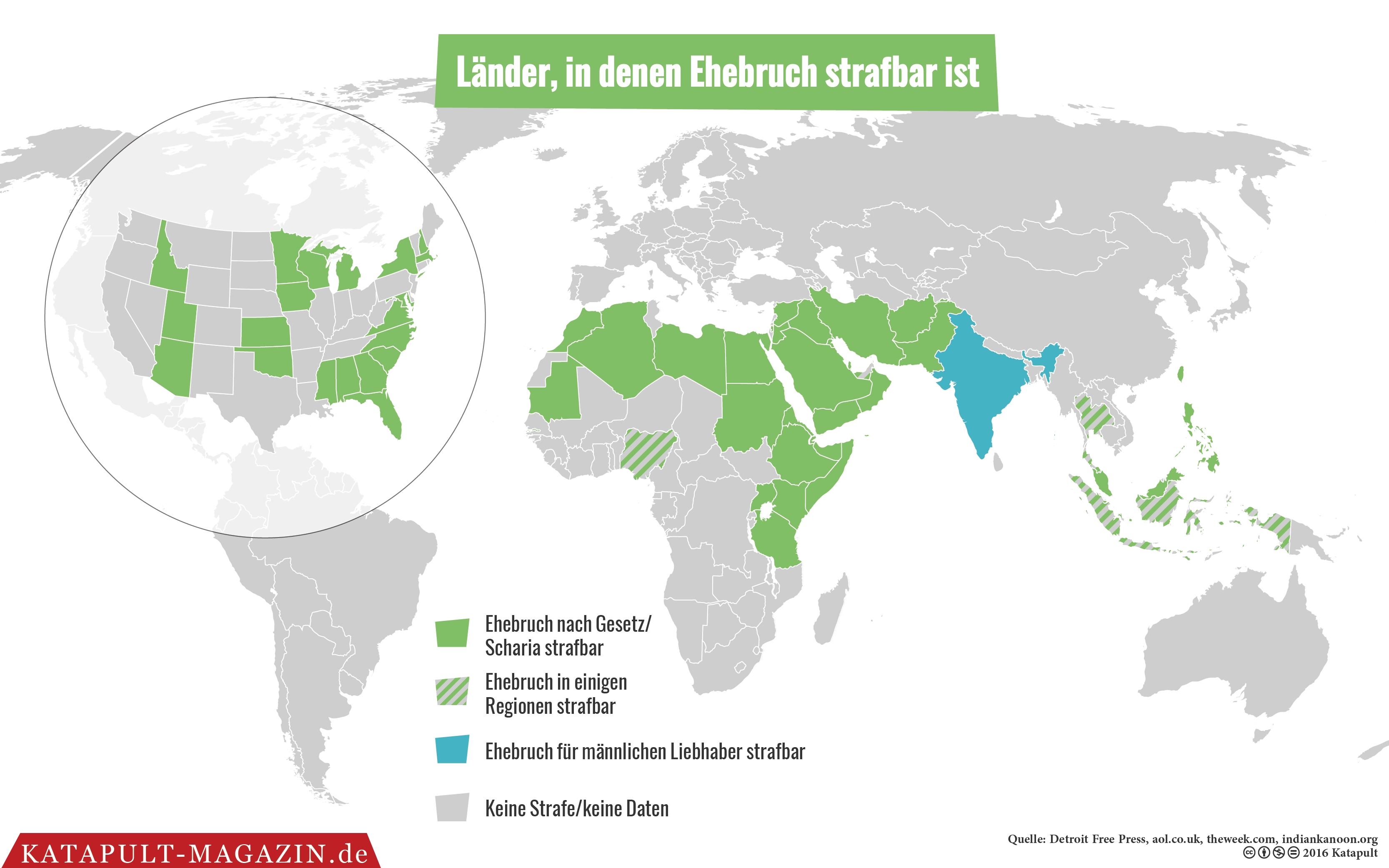 Die Gemeinsamkeit von US-Recht und Scharia