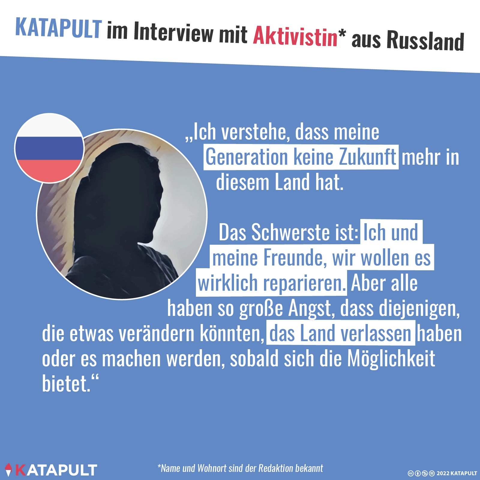 “Die meisten Menschen, die ich kenne, haben das Land verlassen”