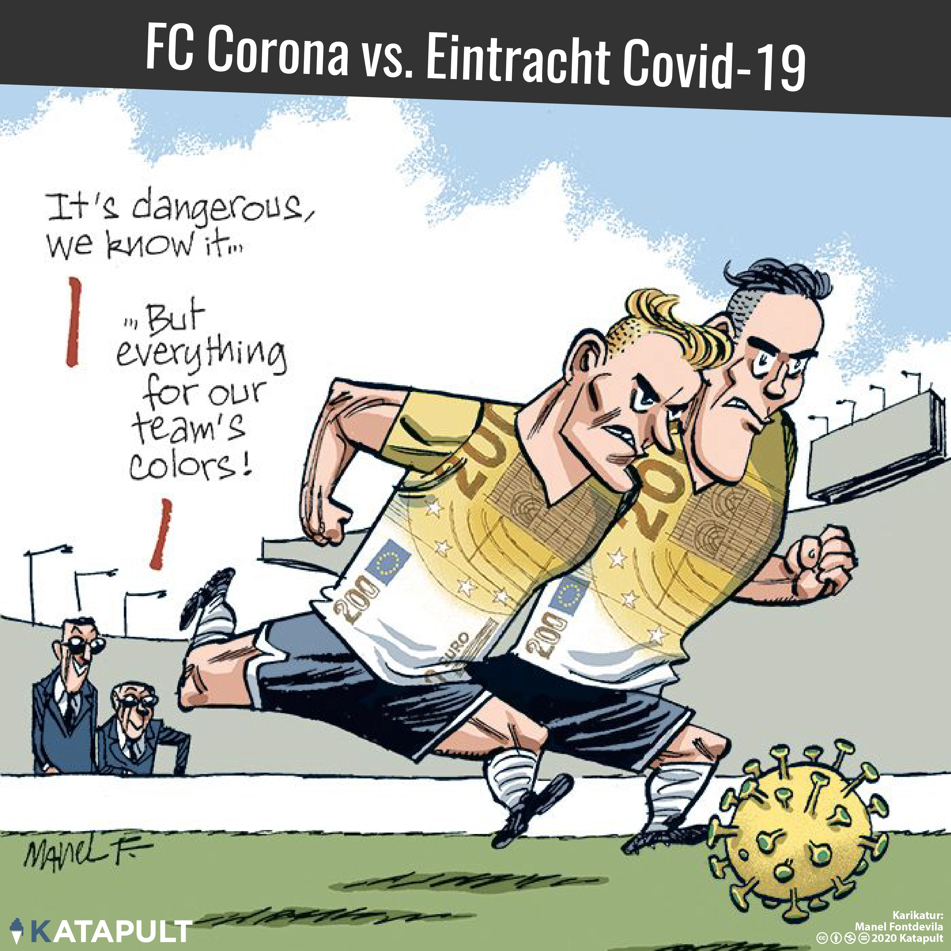 FC Corona vs. Eintracht Covid-19