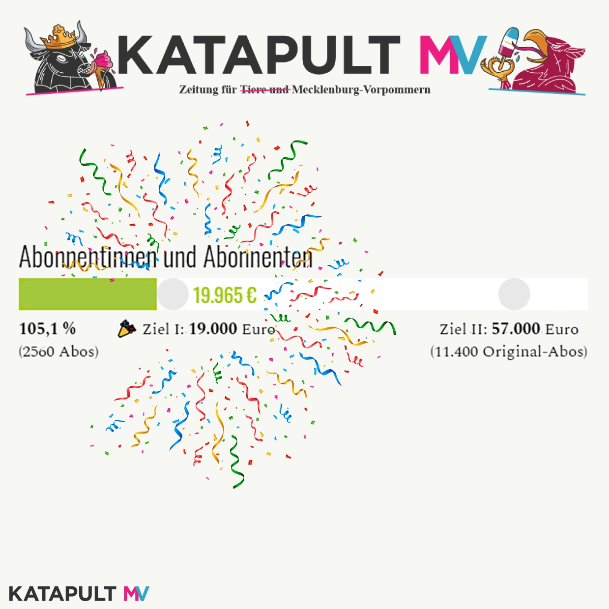 KATAPULT MV startet!