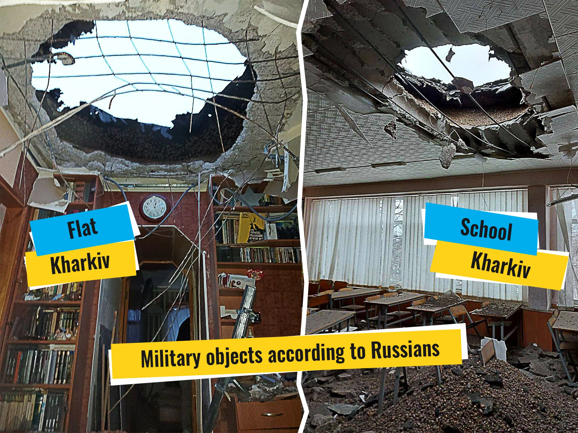Kharkiv. Escape from the ruined city