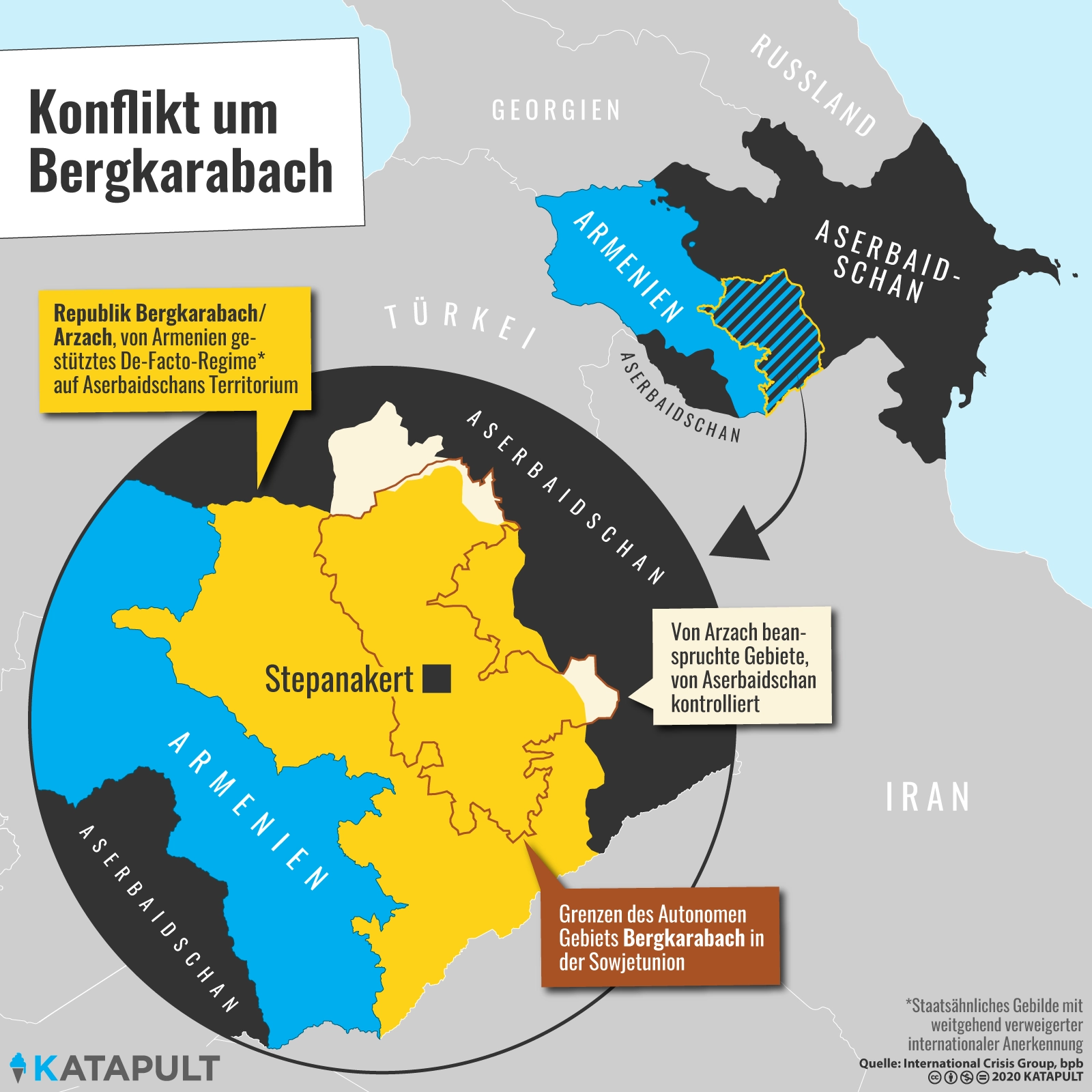 Krieg um Bergkarabach
