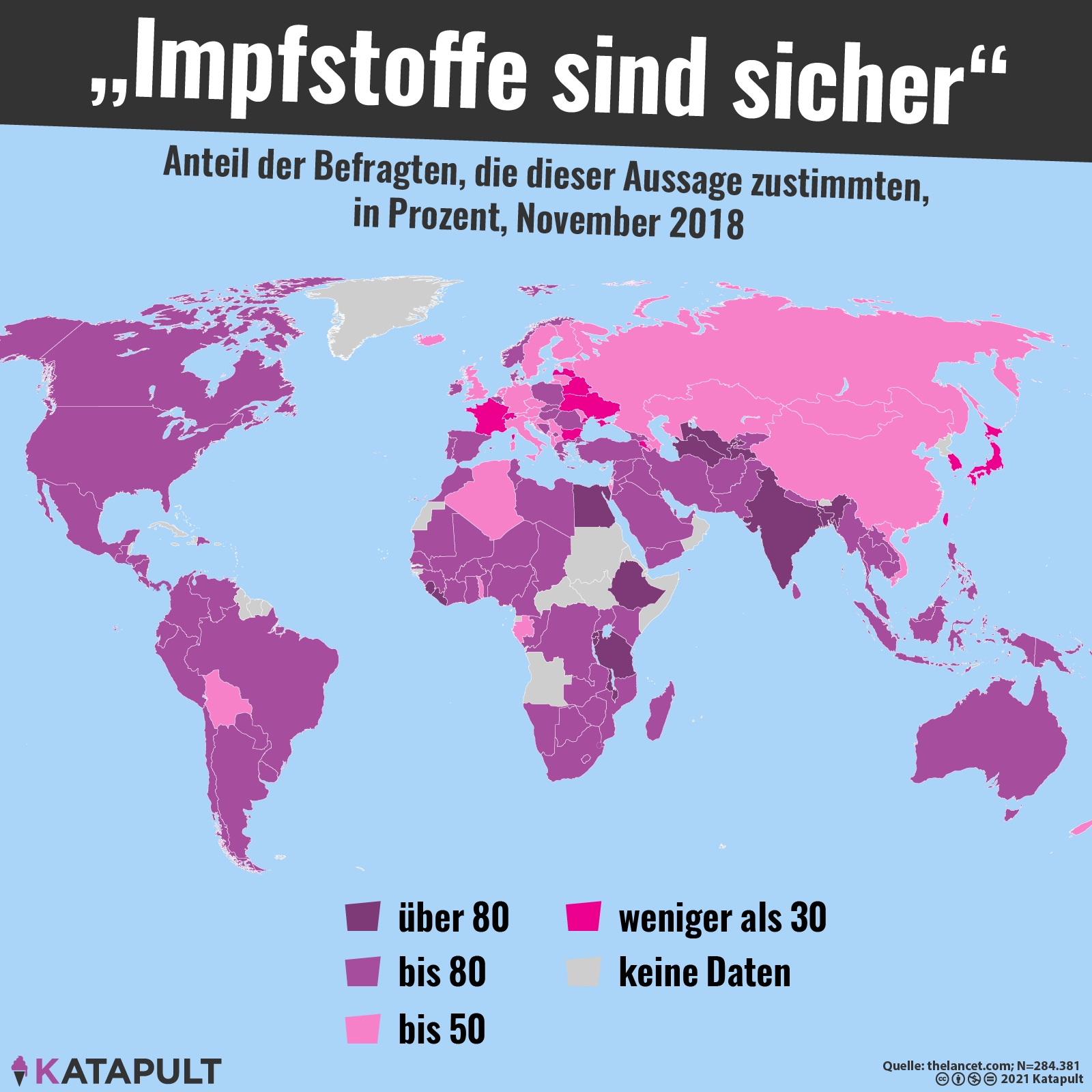 Mehr Geschrei, weniger Impfvertrauen