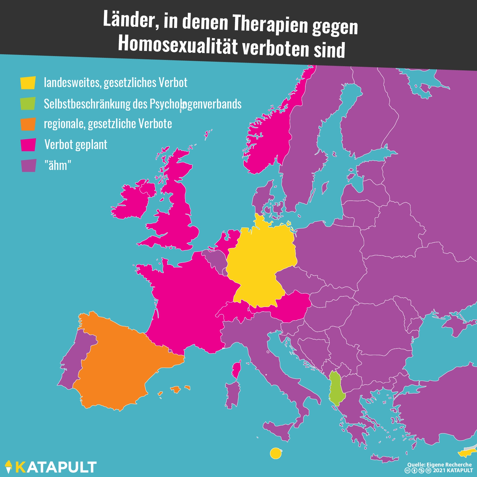 Nur Deutschland und Malta verbieten “Homosexuellen-Heilung”. Bald auch Österreich!