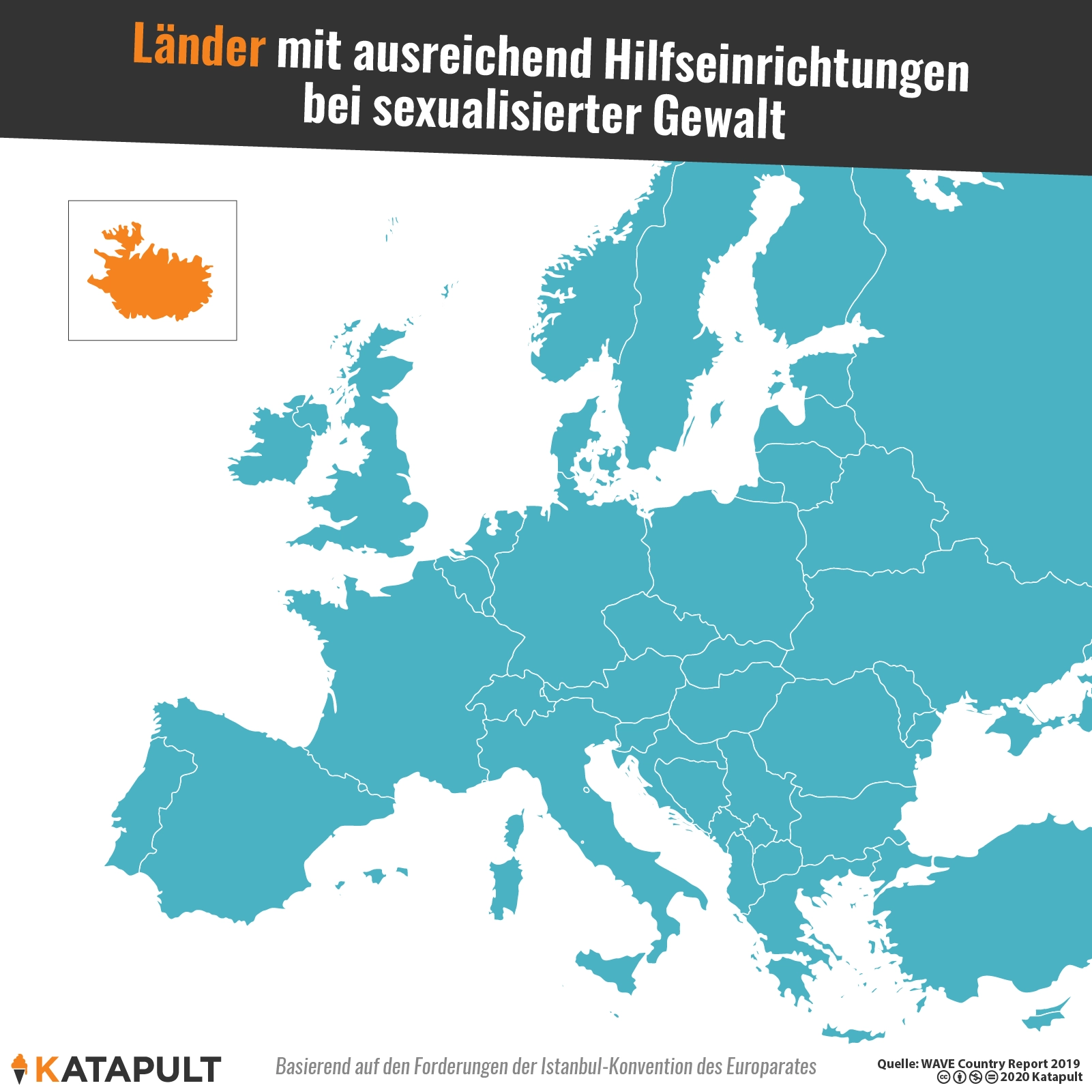 Nur Island erfüllt Europarat-Auflagen zur Bekämpfung sexualisierter Gewalt