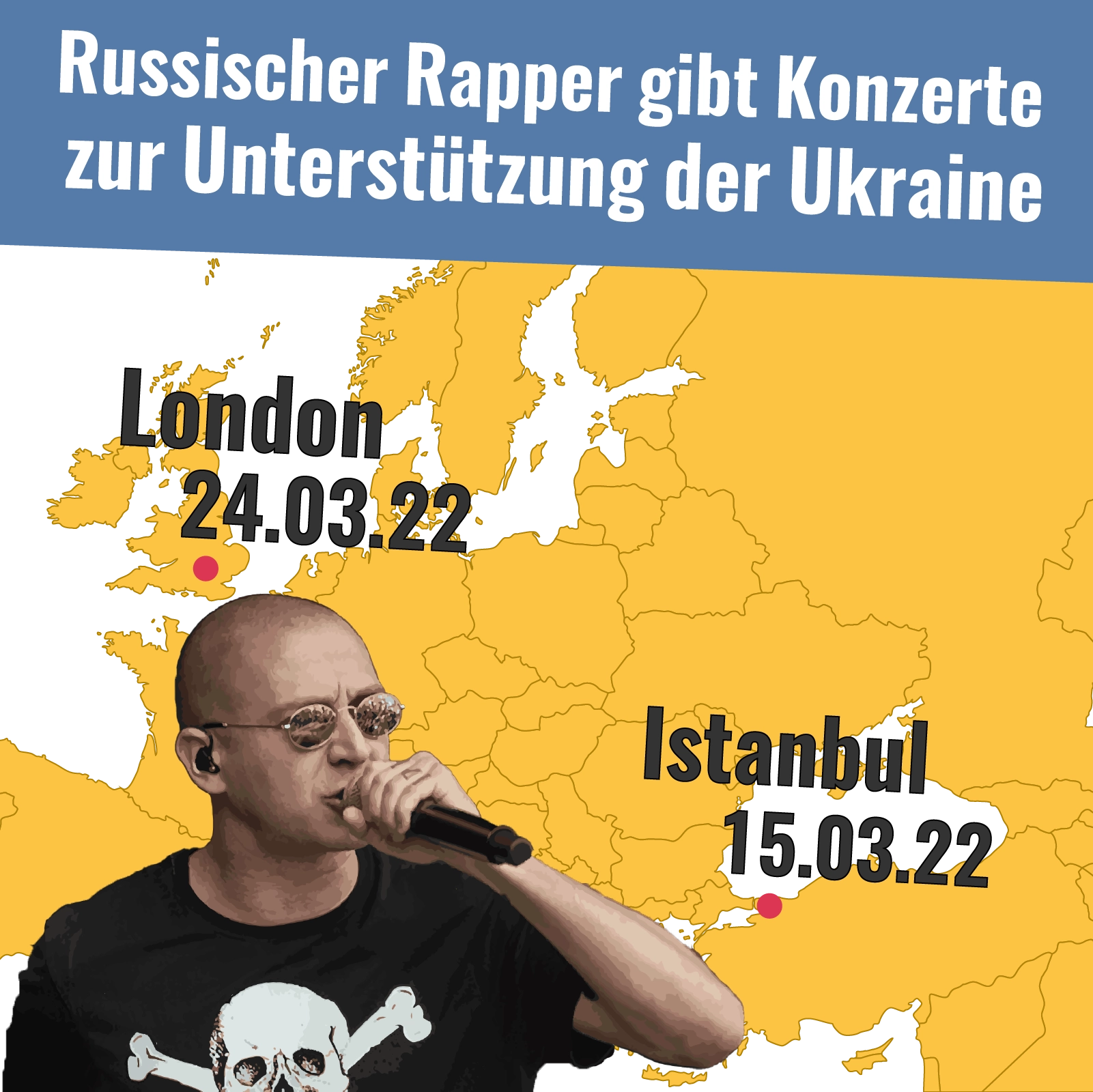 Russischer Rapper unterstützt die Ukraine
