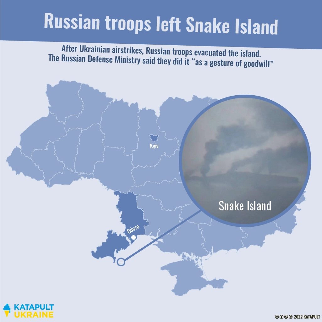 Snake Island liberated