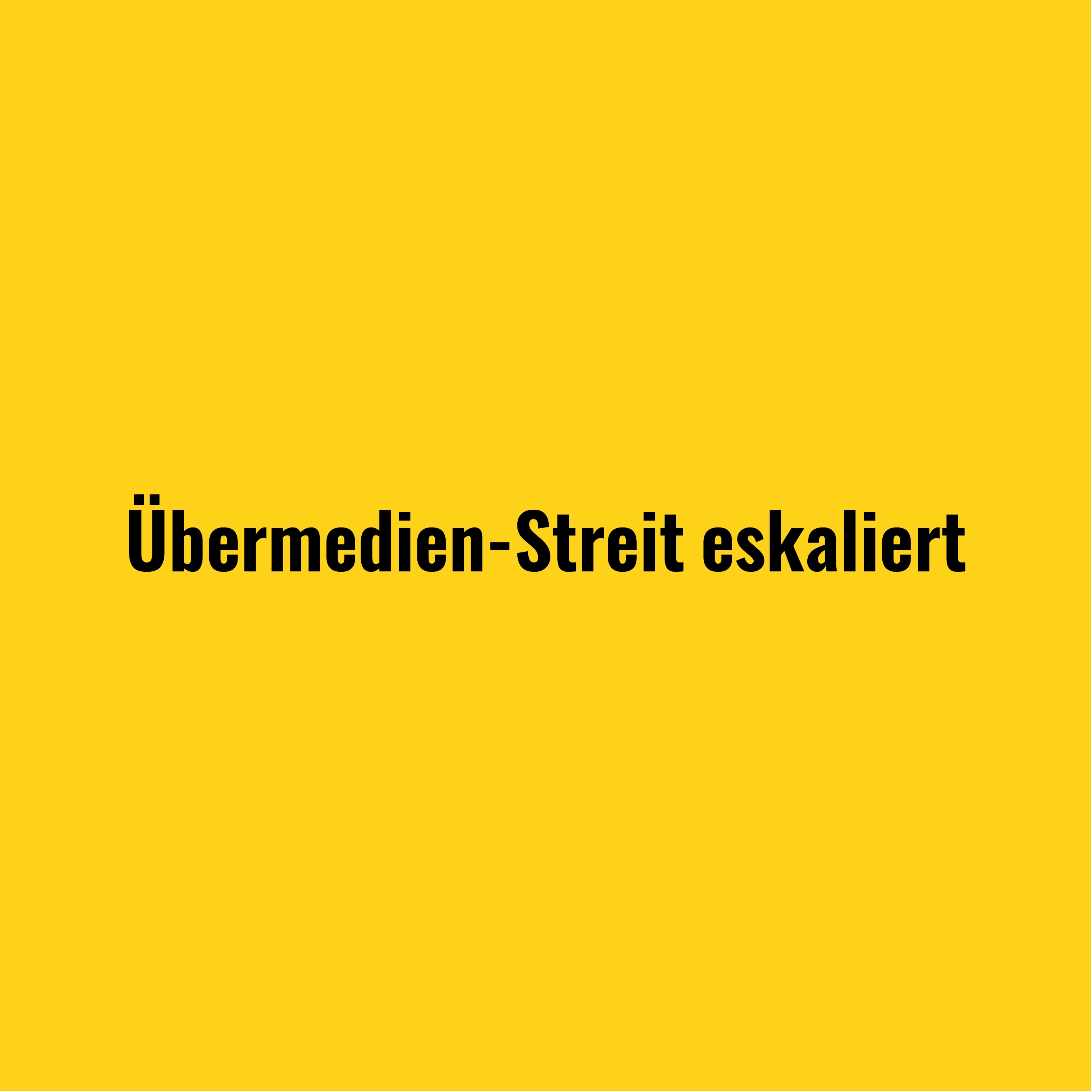 Übermedien-Streit eskaliert