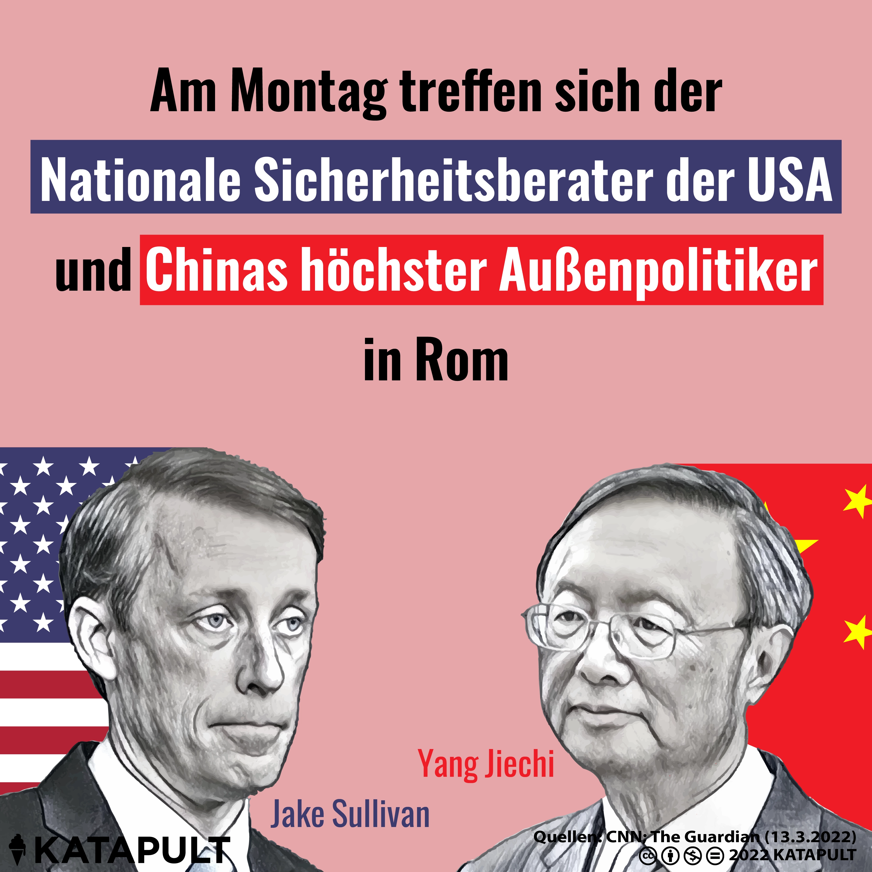 USA und China reden