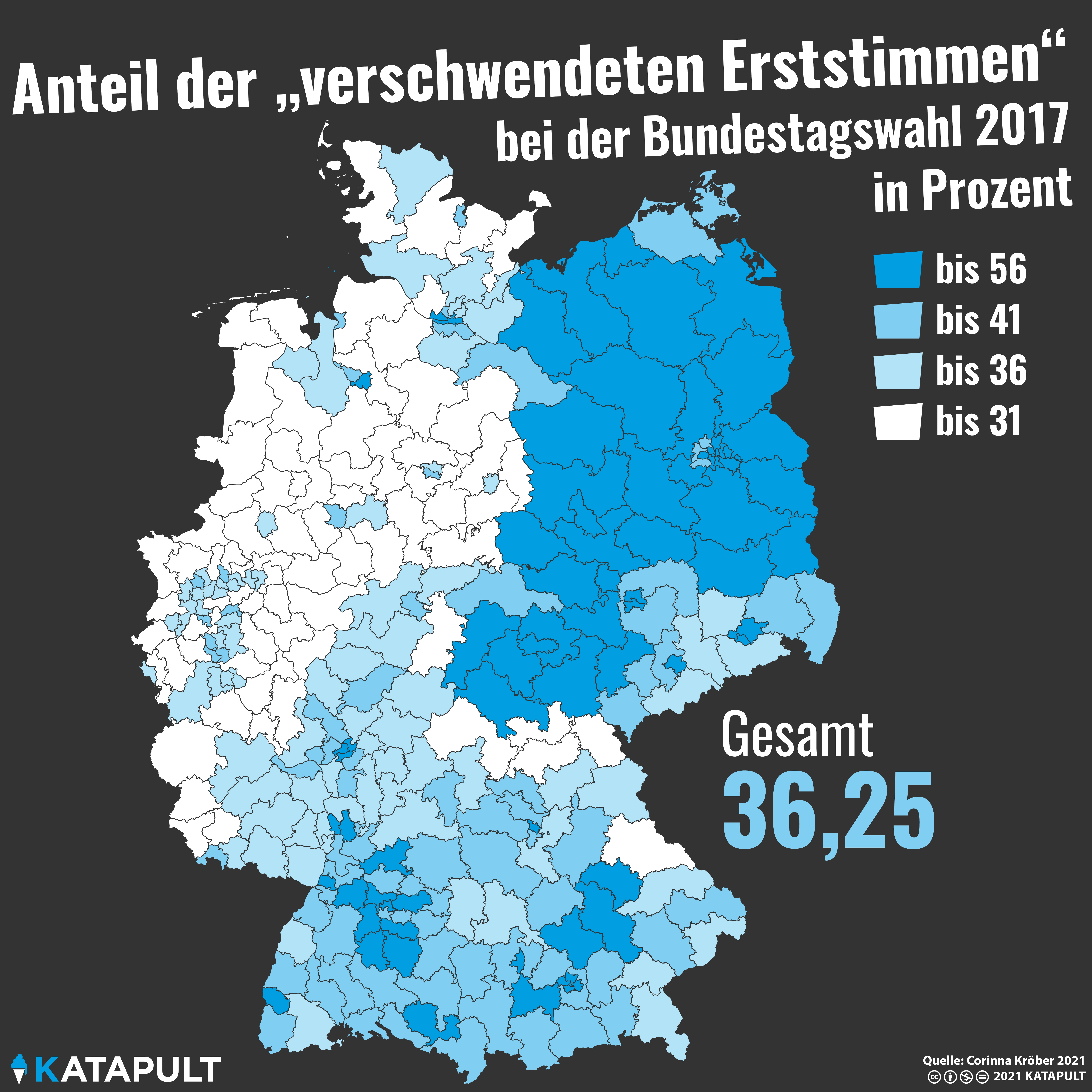 "Verschwendete Stimmen"?