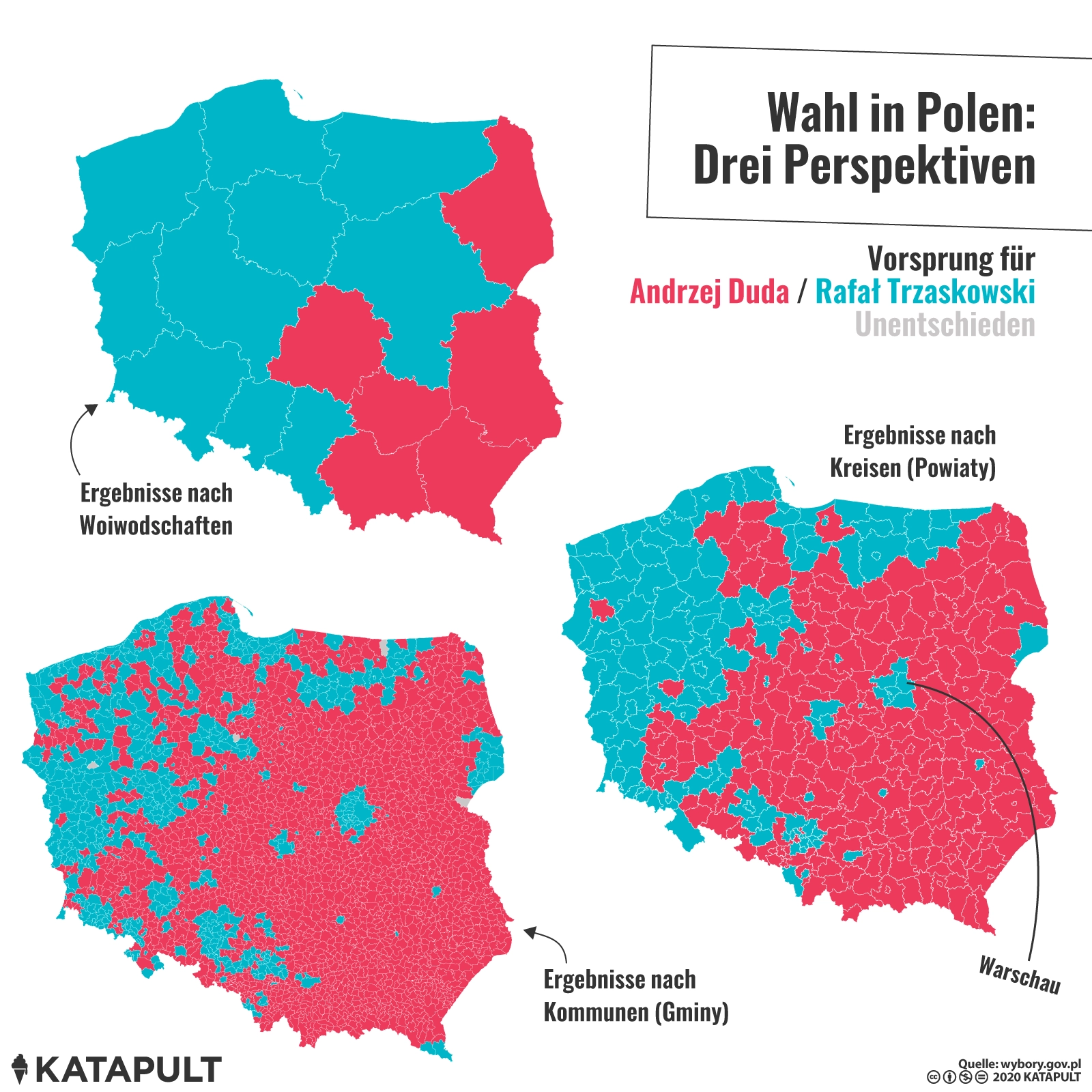 Wahlkarten verzerren die Realität