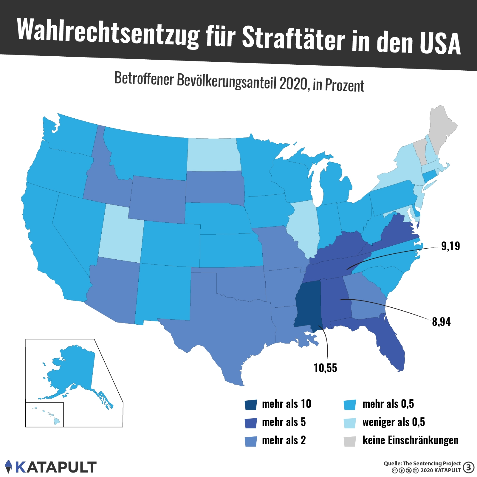 Warum strafrechtlich Verurteilte die US-Präsidentschaftswahl entscheiden könnten