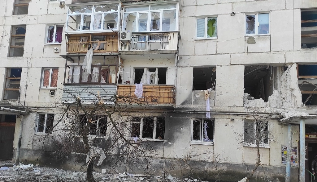 Shelled by mortars and BM-21 Grad launchers