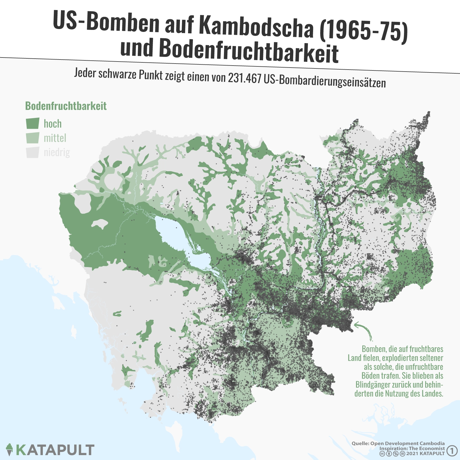 Wie alte US-Bomben Kambodschas Entwicklung behinderten