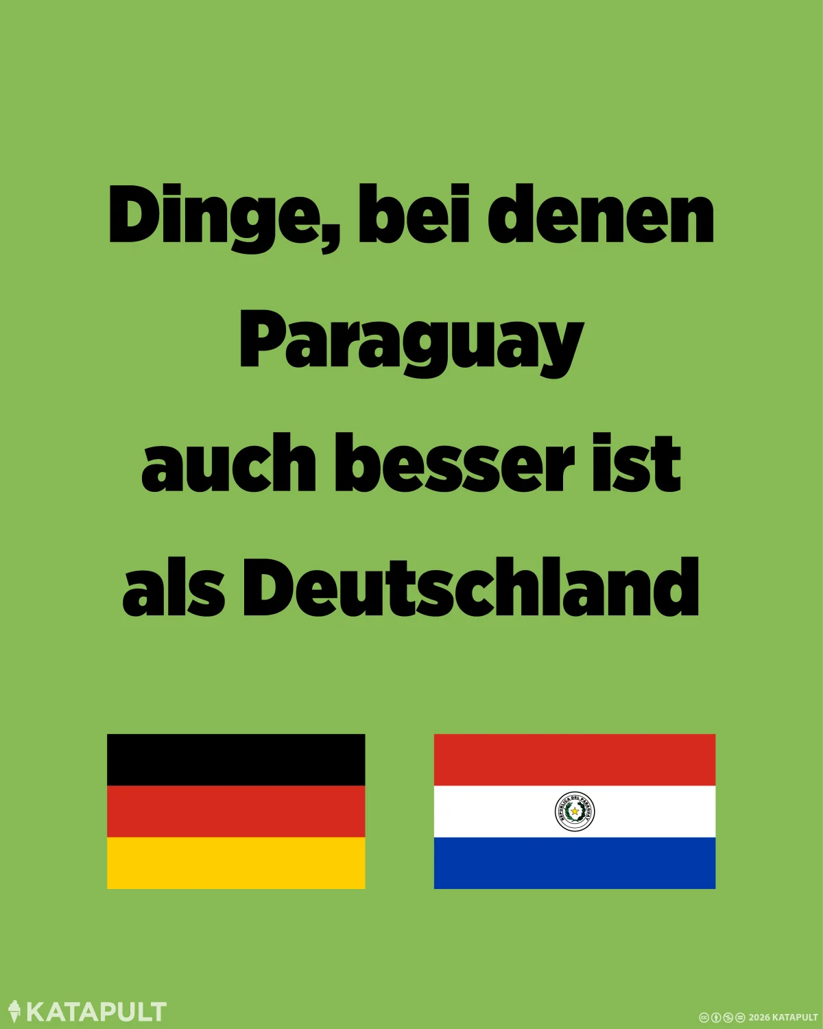 Dinge in denen Paraguay besser ist als Deutschland Fußball WM 2026