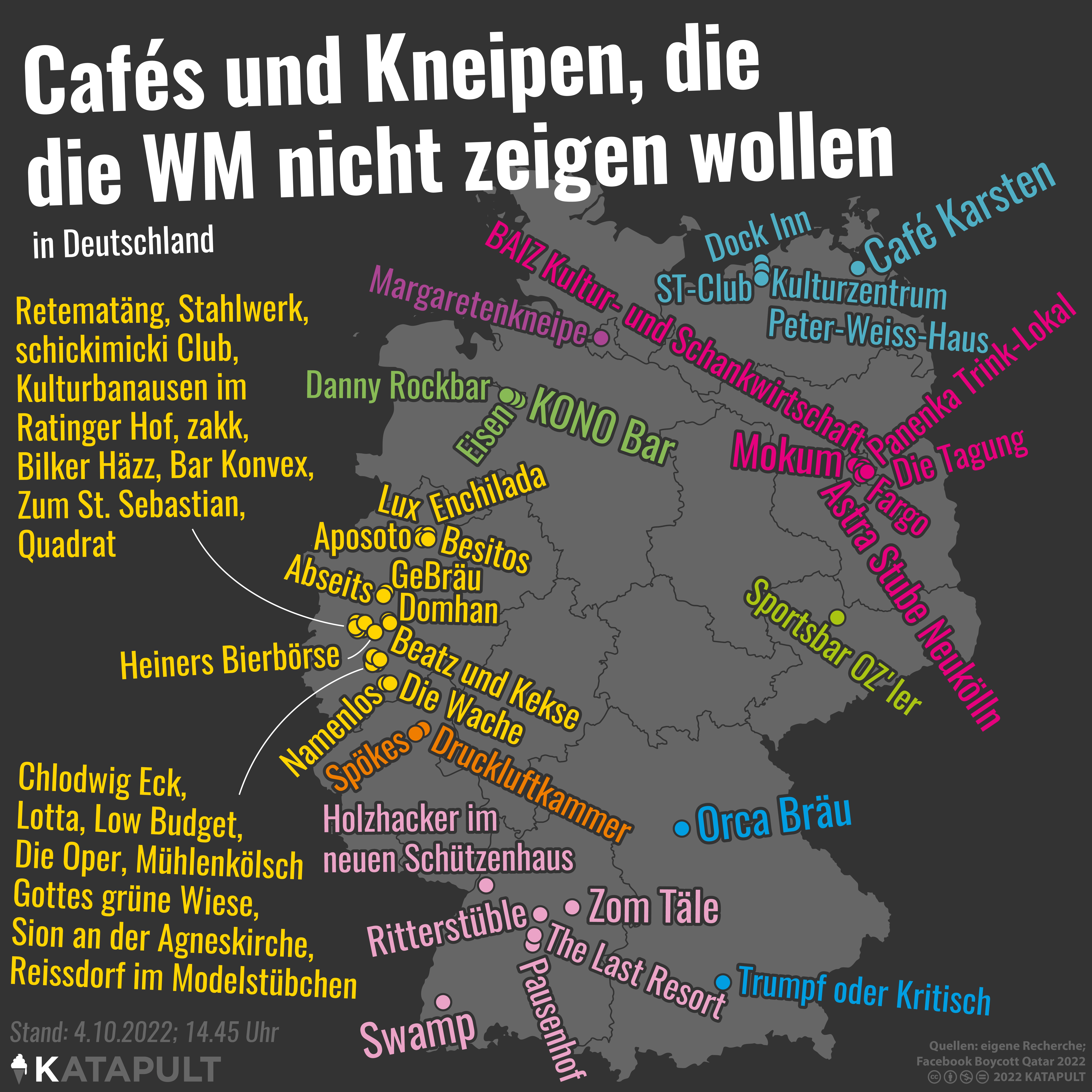 53 Kneipen boykottieren die WM - bis jetzt!