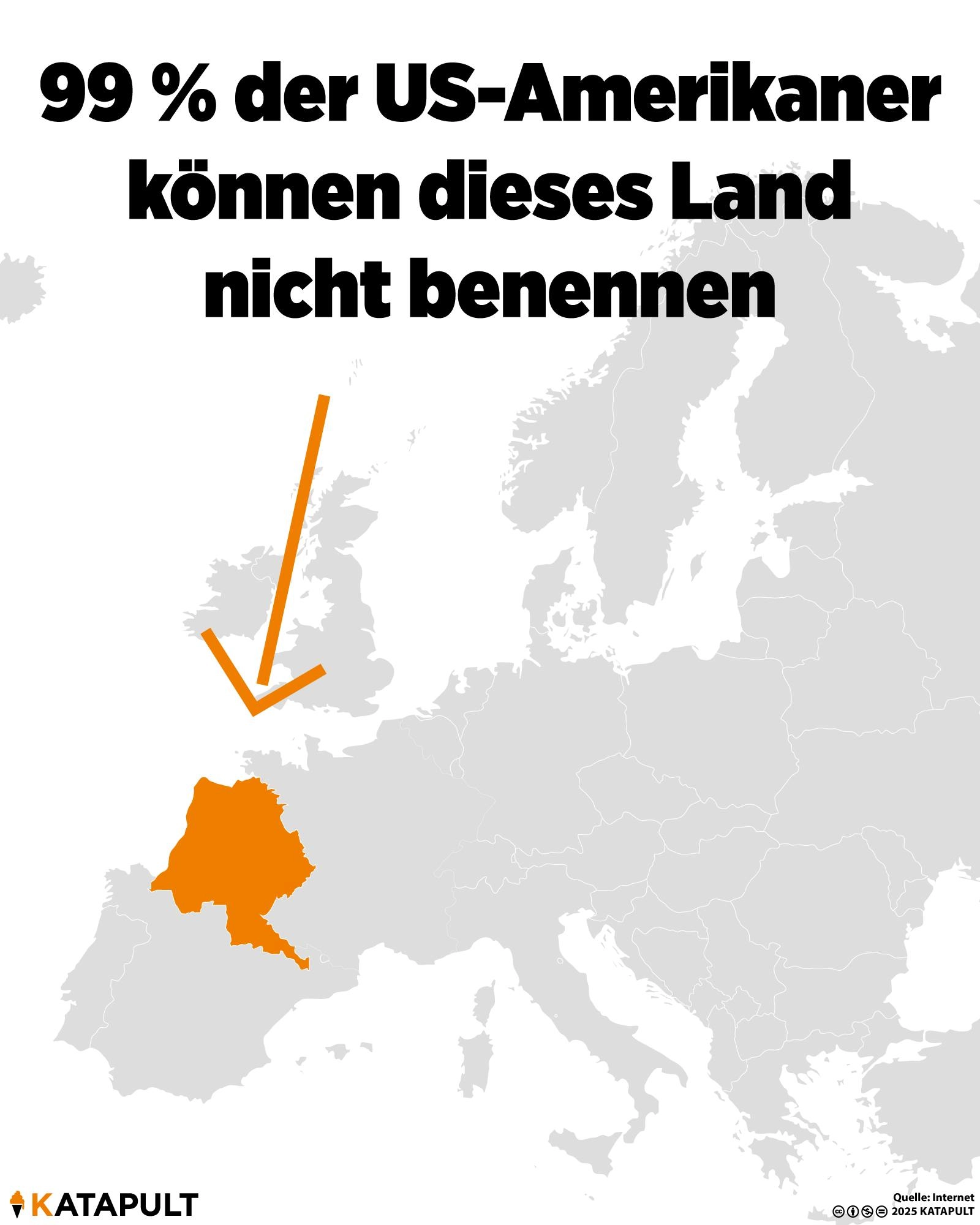 99 Prozent der Amerikaner können dieses Land nicht benennen