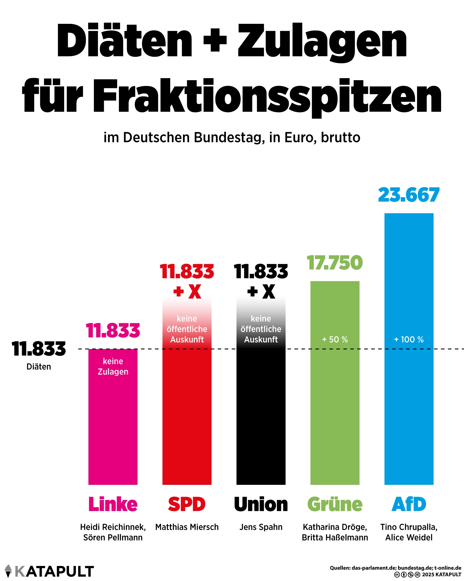 AfD-Spitze verdoppelt ihr Gehalt