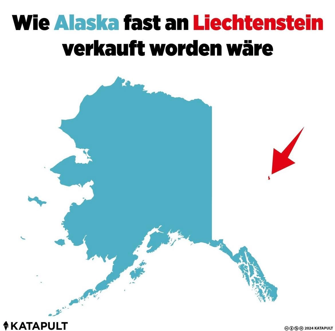 Wie Alaska fast an Liechtenstein verkauft worden wäre