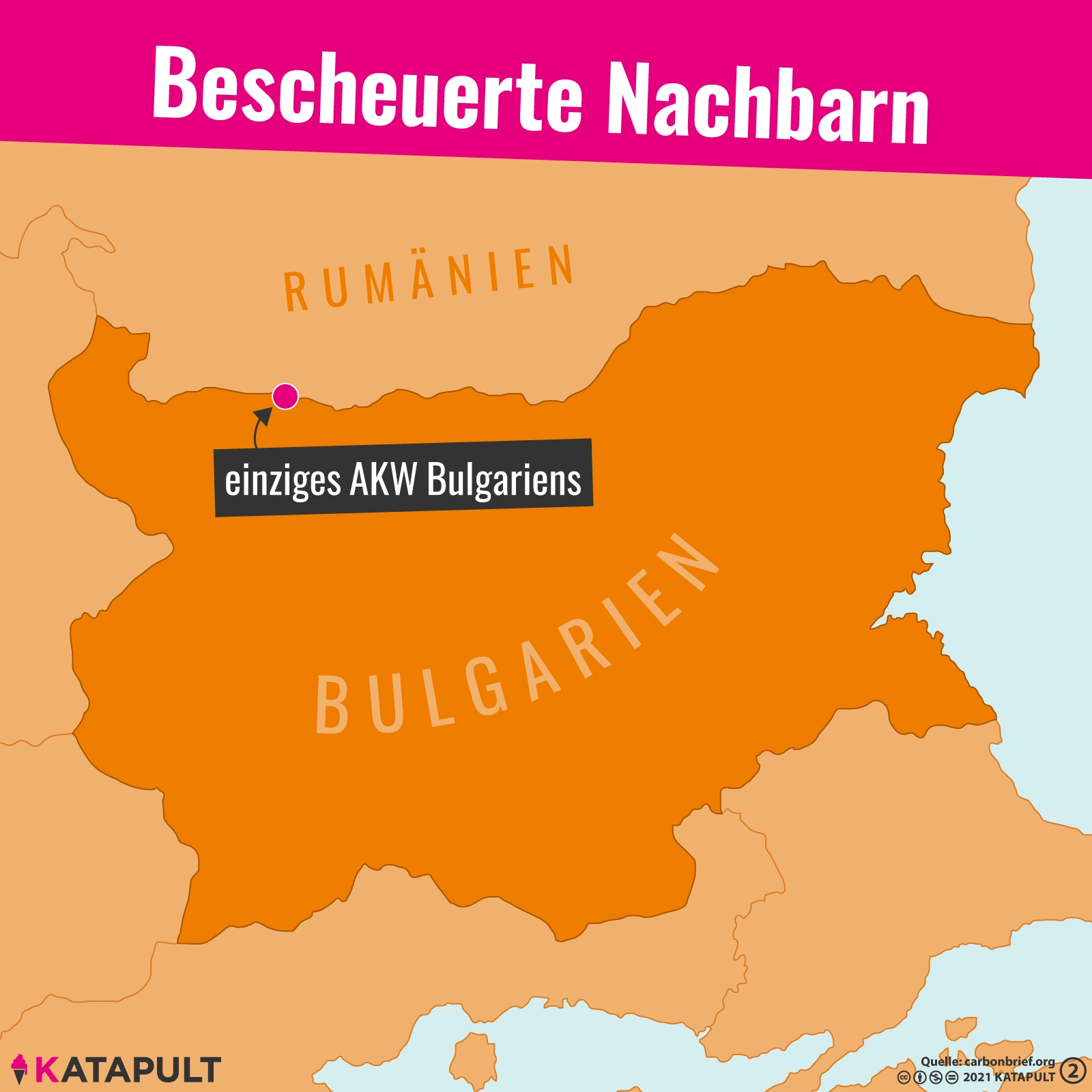 Atomkraftwerk direkt nebenan