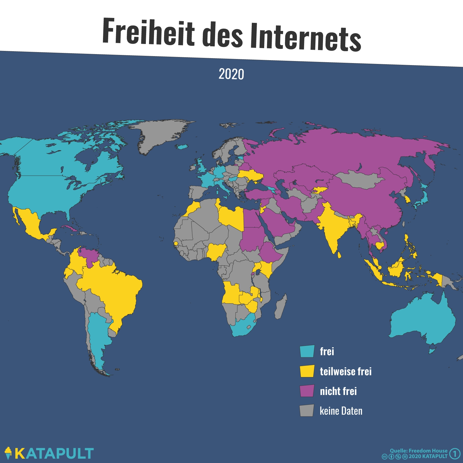 Bedrohte Freiheit im Netz