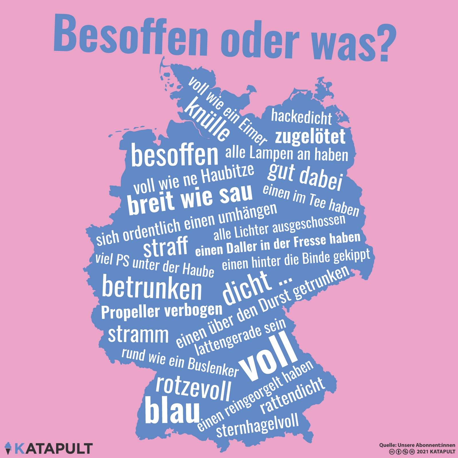 Besoffen oder was?
