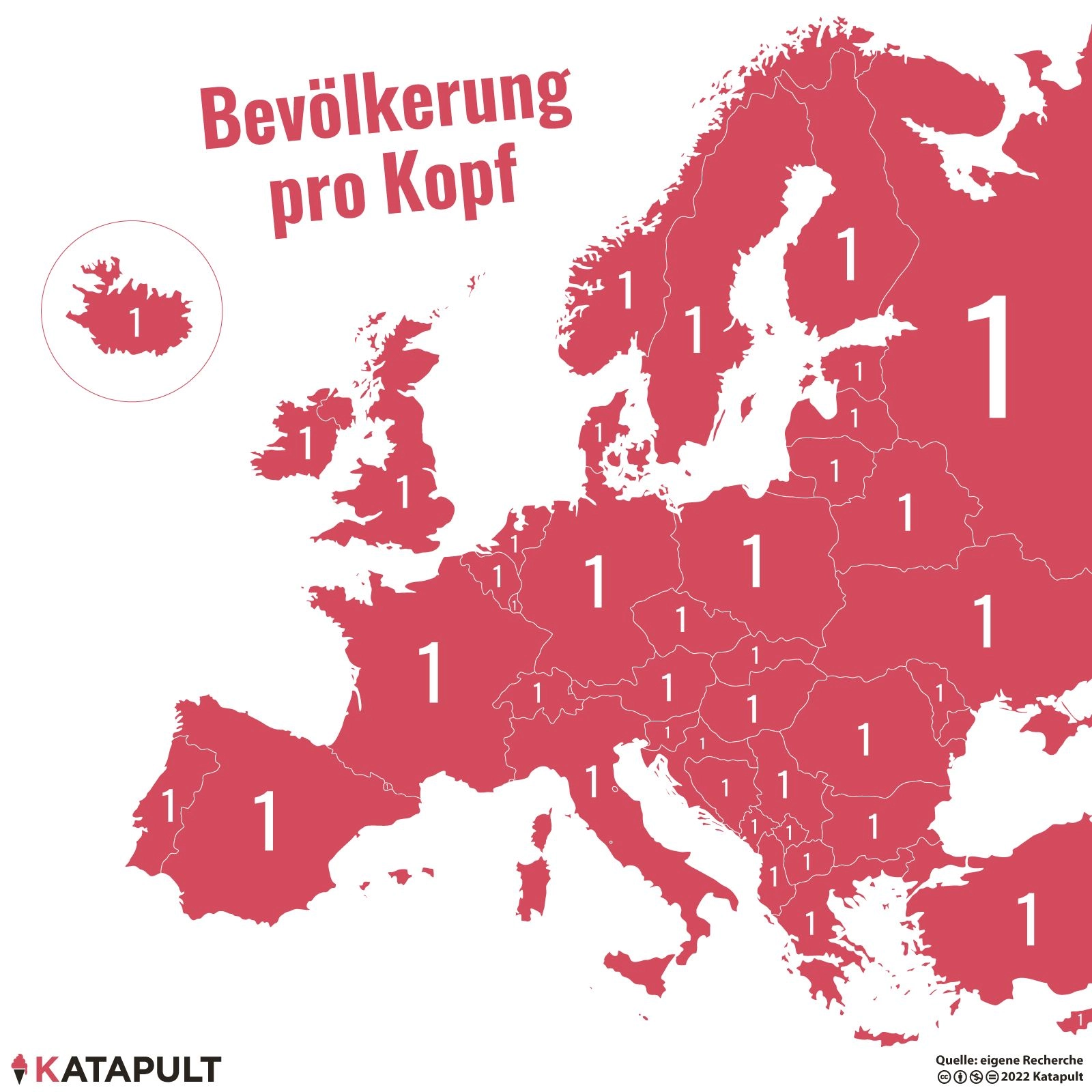 Bevölkerung pro Kopf
