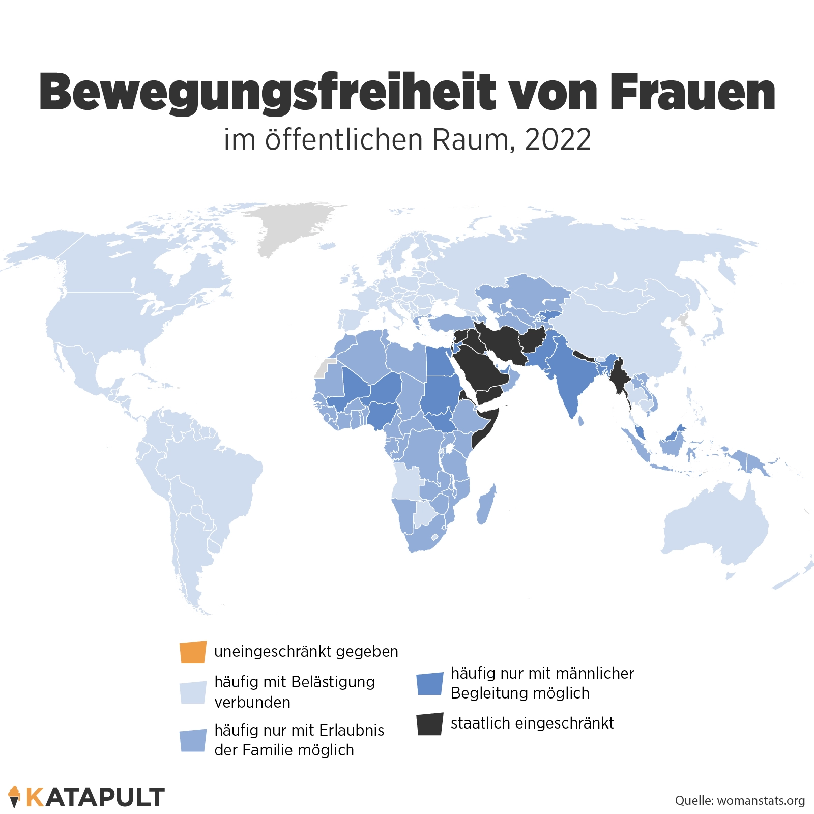 Bewegungsfreiheit von Frauen