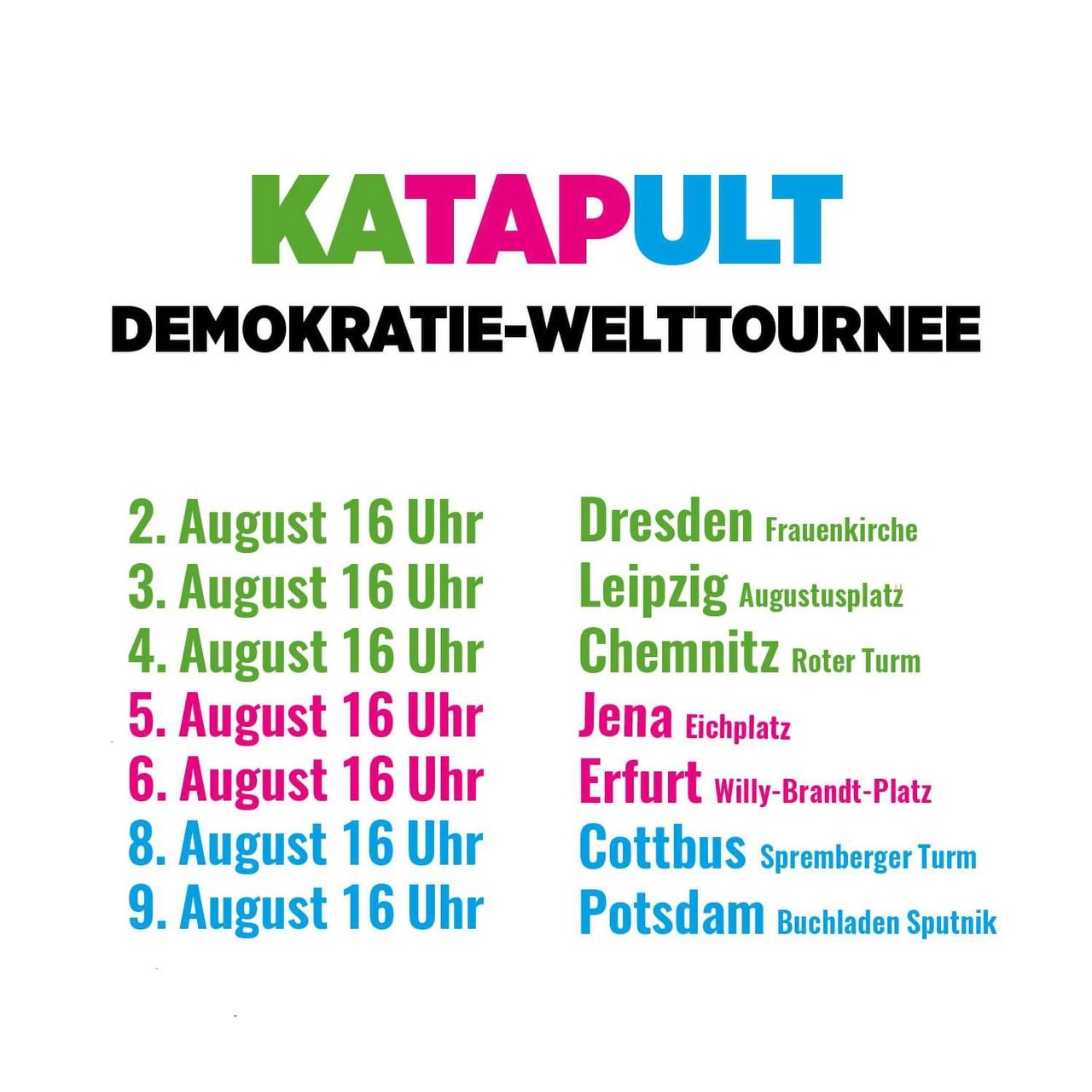 Demokratie-Welttournee