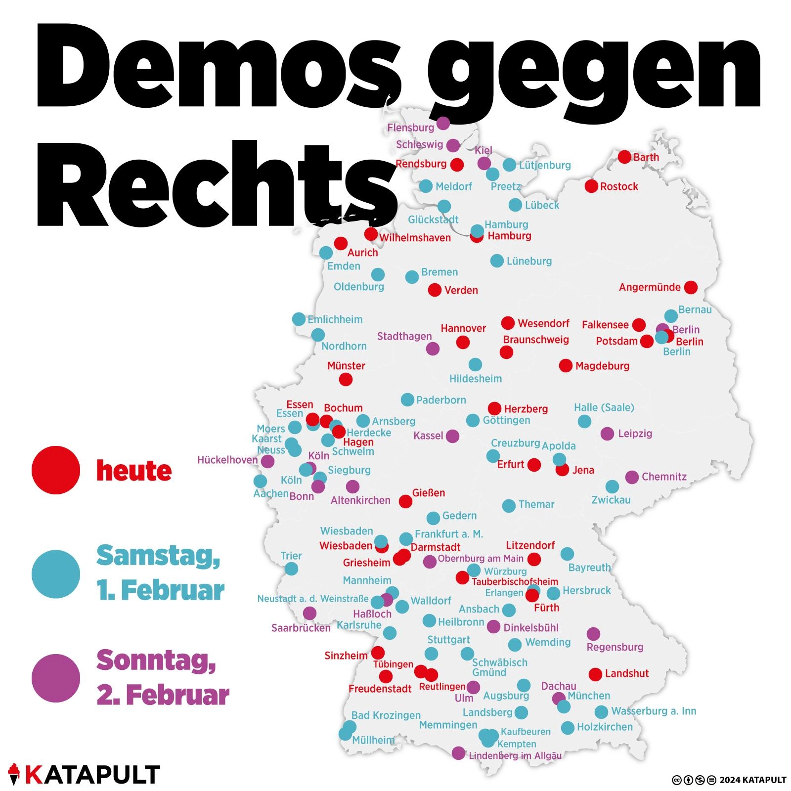 Zusammenarbeit der CDU/CSU mit der AfD löst neue Protestwelle aus