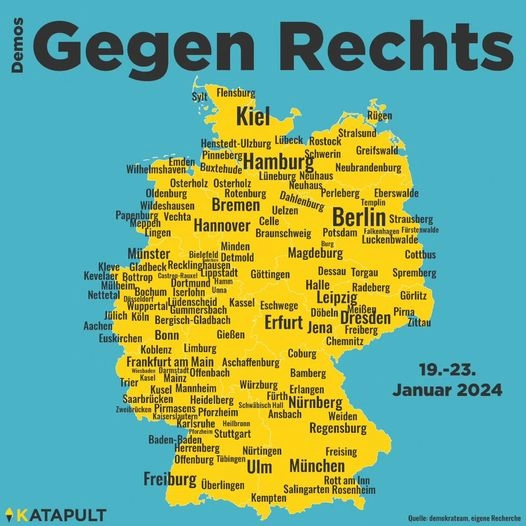 Demos gegen Rechts
