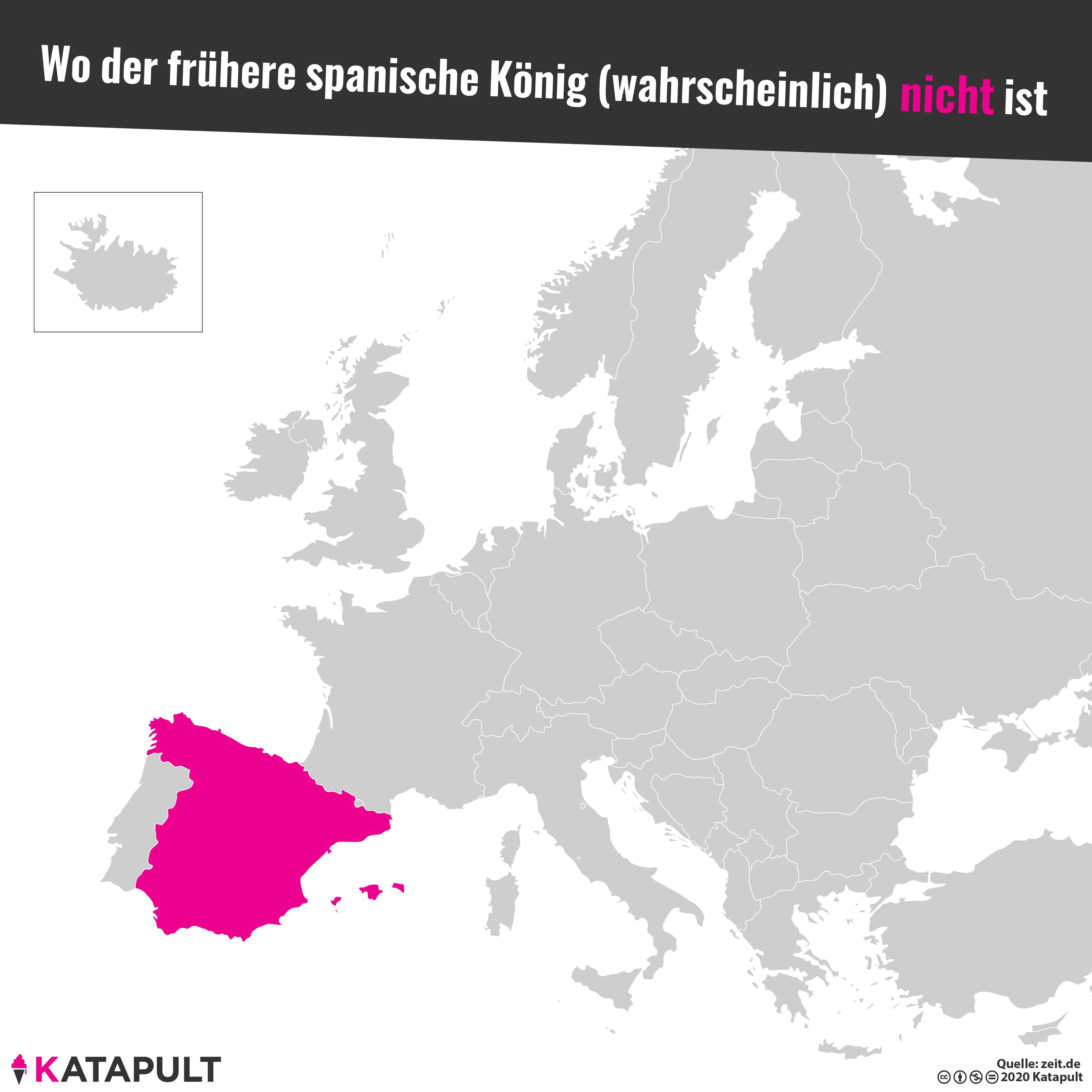 Der König ist unterwegs