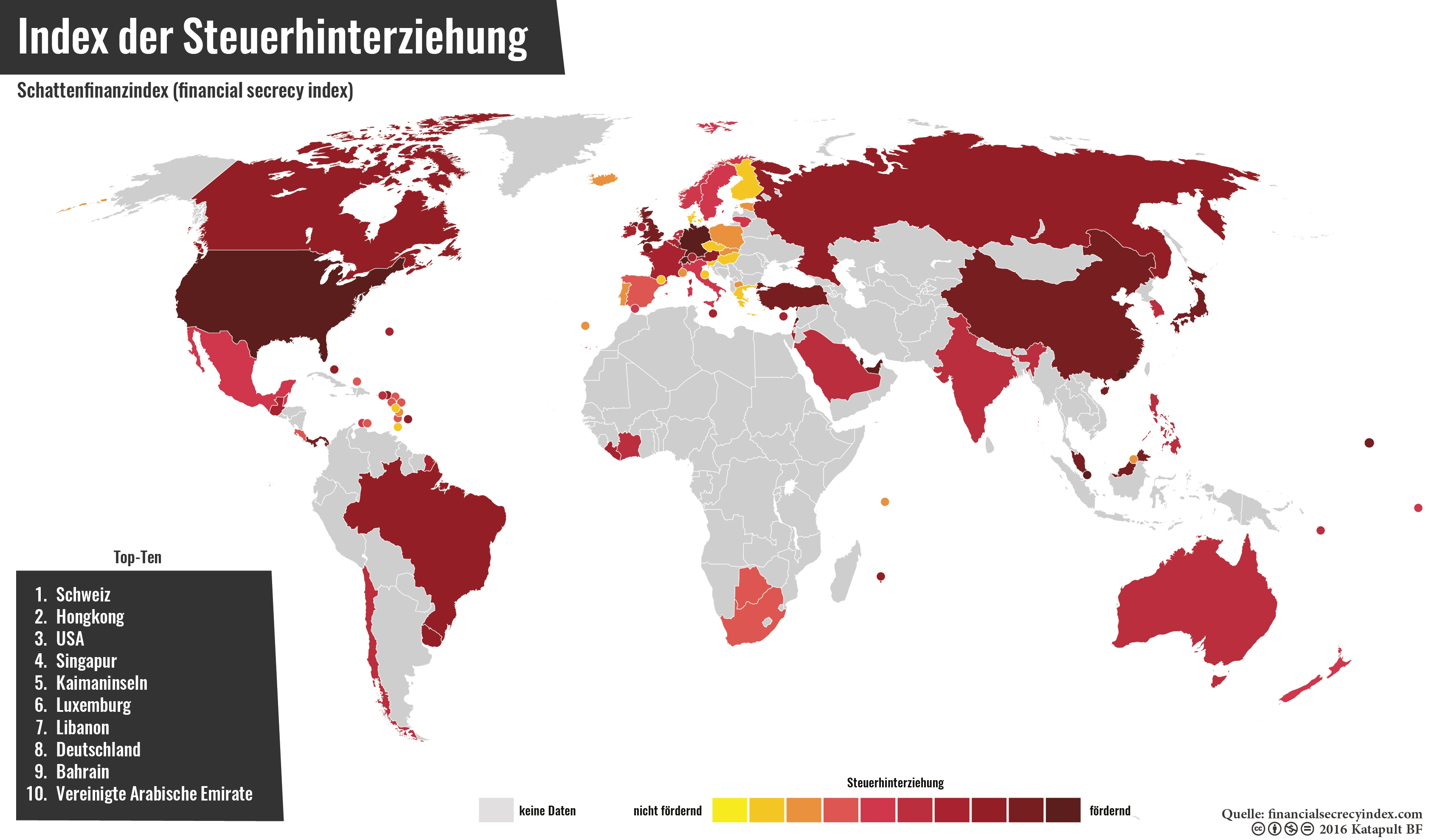 Deutschland, ein Paradies für Steuerhinterzieher