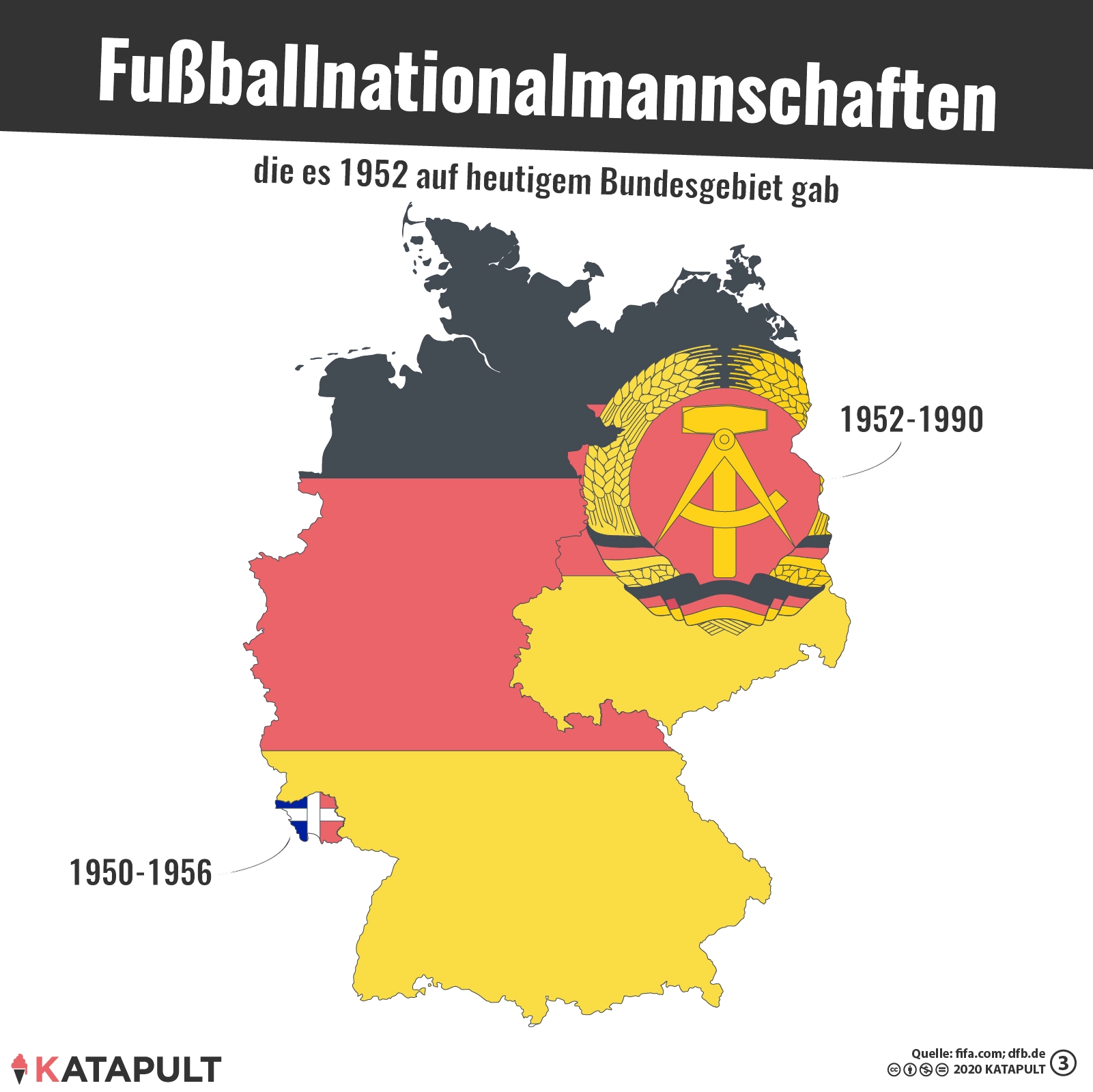Drei deutsche Mannschaften