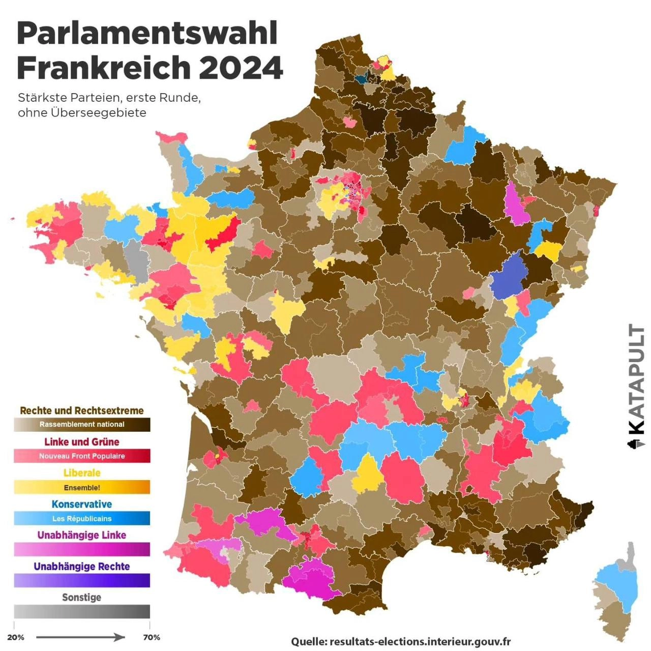 Ergebnisse der Parlamentswahlen