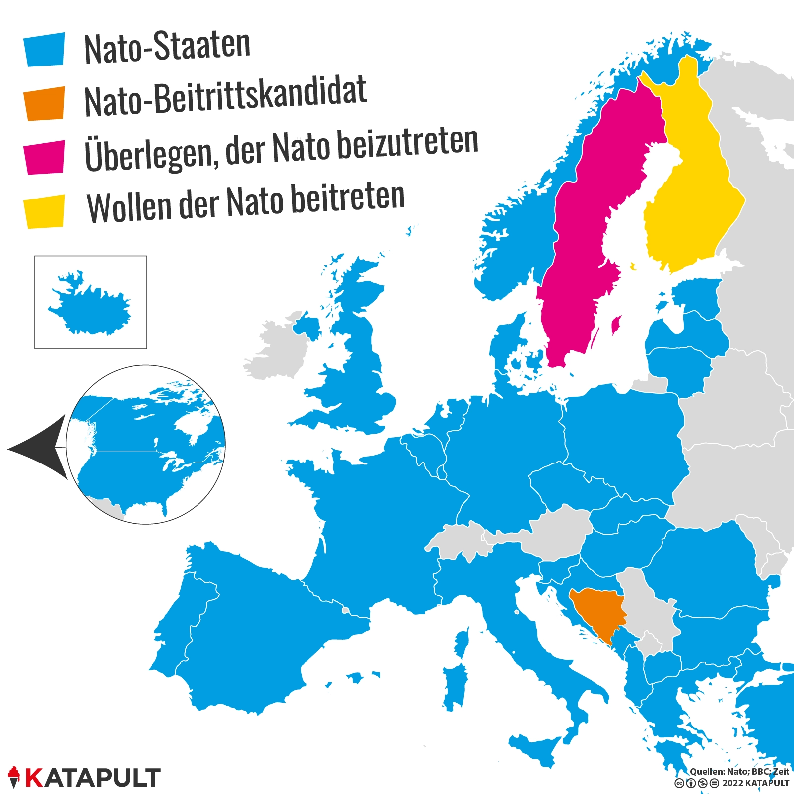Finnland will in die Nato!