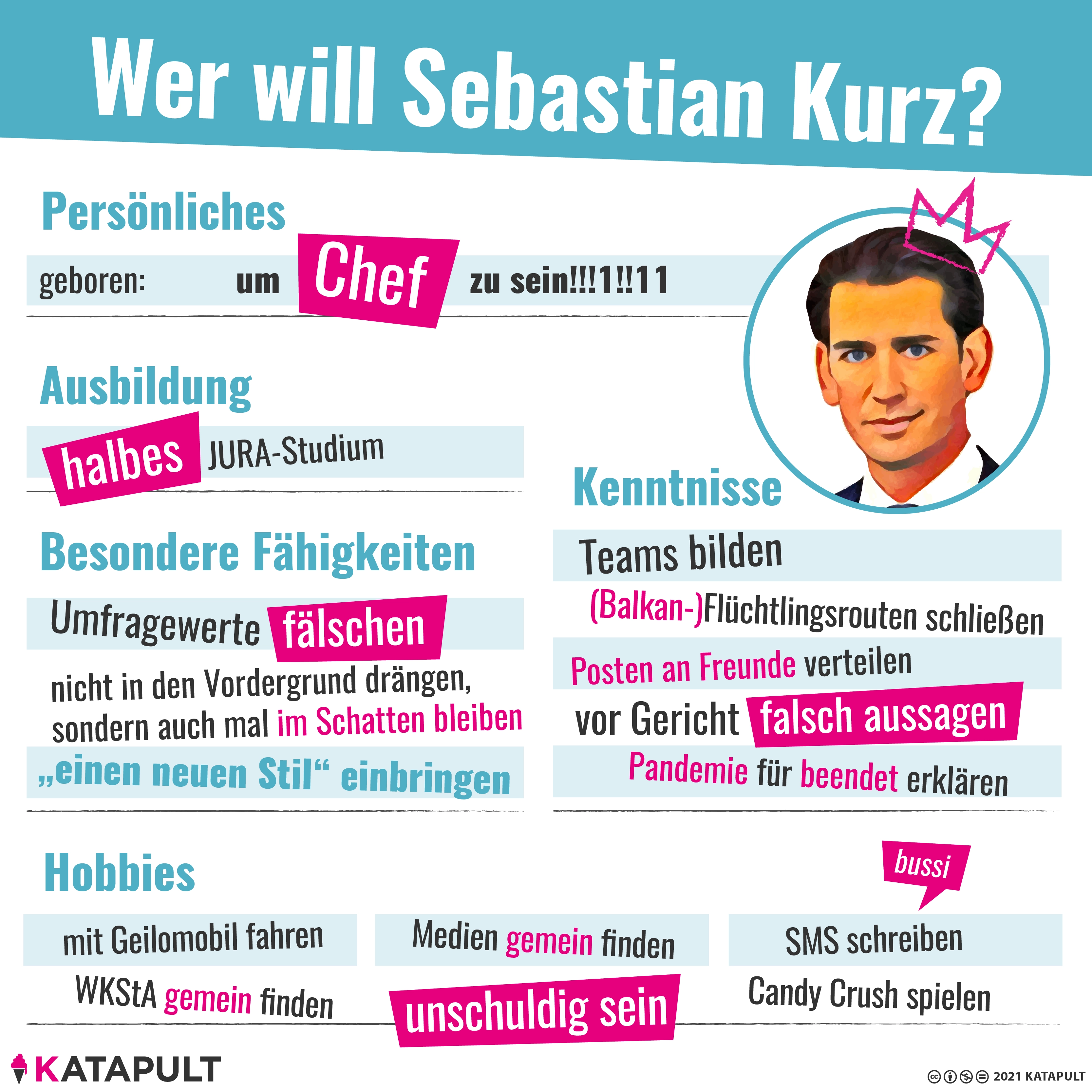 Geleakter Lebenslauf von Kurz!