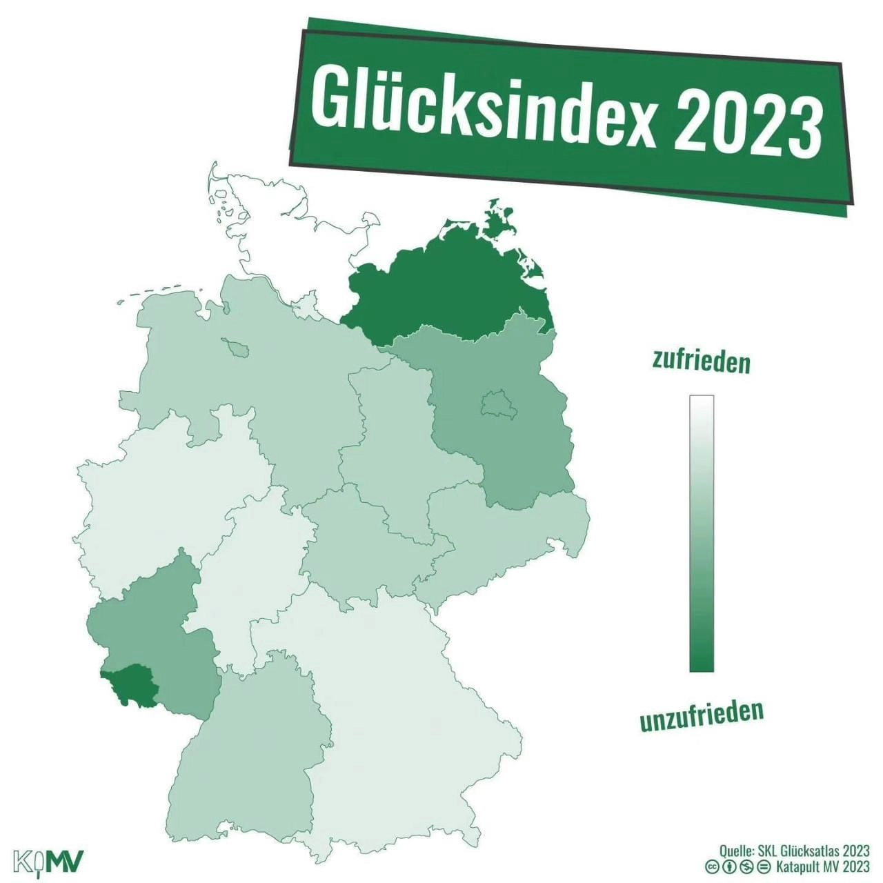 Glücksindex in Deutschland
