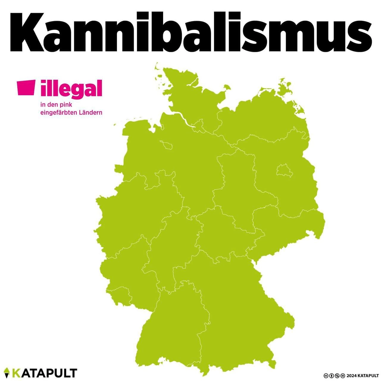 Hier ist Kannibalismus illegal
